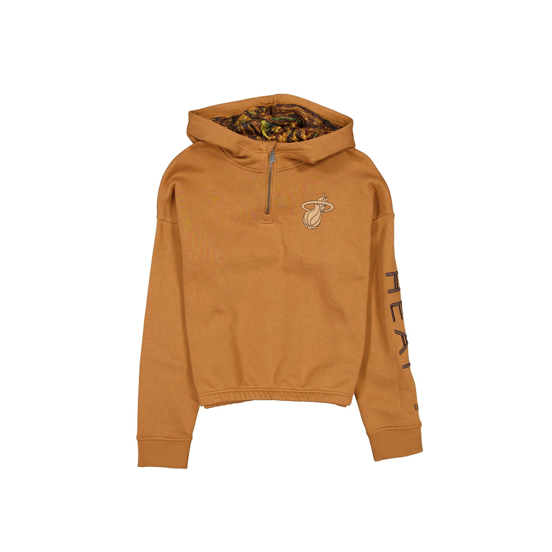 new era 2025 All-Star Game Victory Grove Women's Light Bronze Hoodie