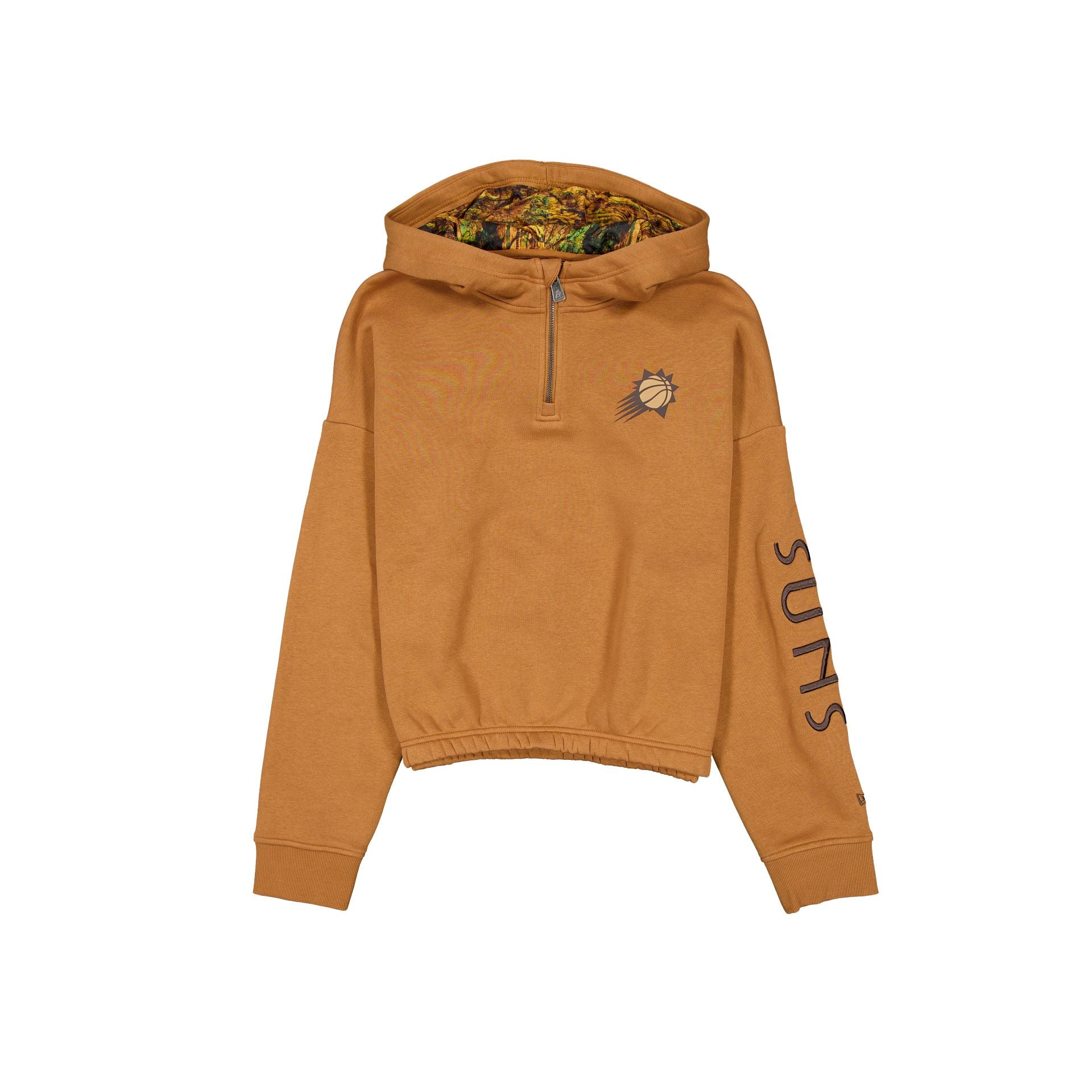 new era 2025 All-Star Game Victory Grove Women's Light Bronze Hoodie