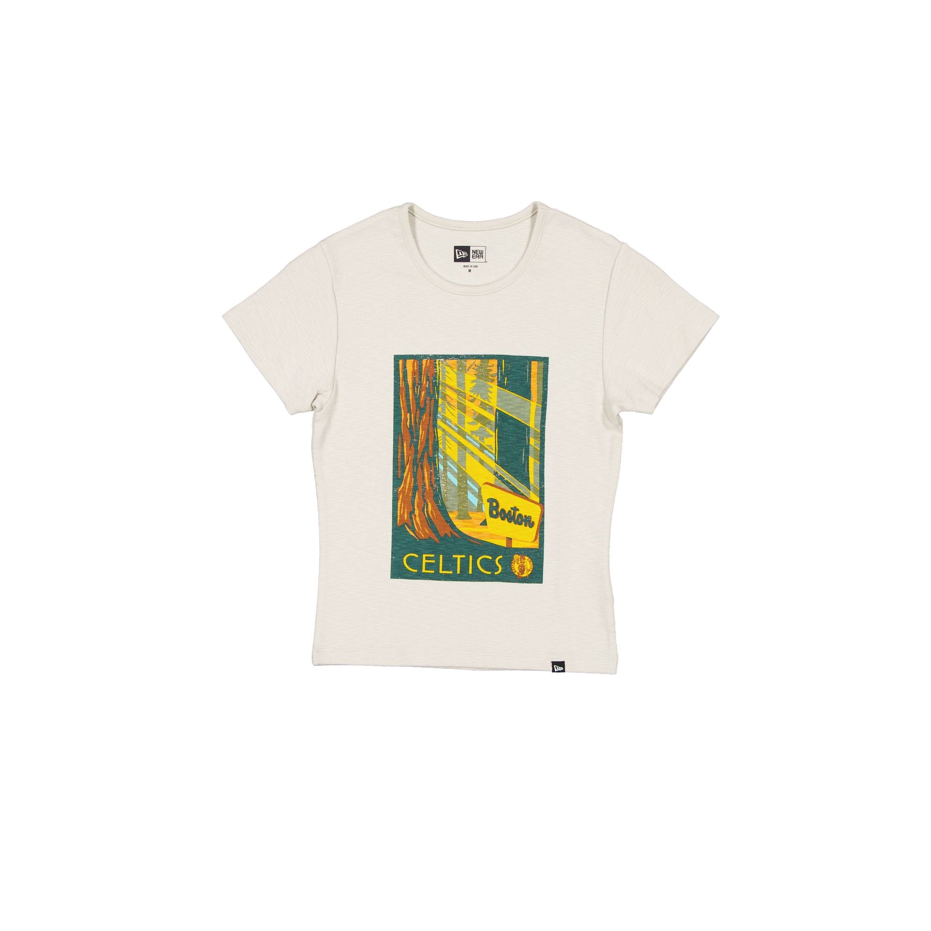 new era 2025 All-Star Game Victory Grove Women's Stone T-Shirt