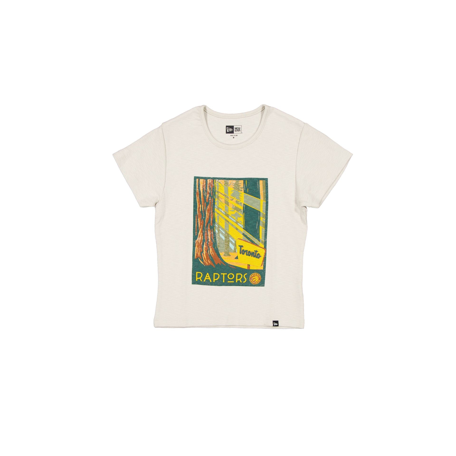 new era 2025 All-Star Game Victory Grove Women's Stone T-Shirt