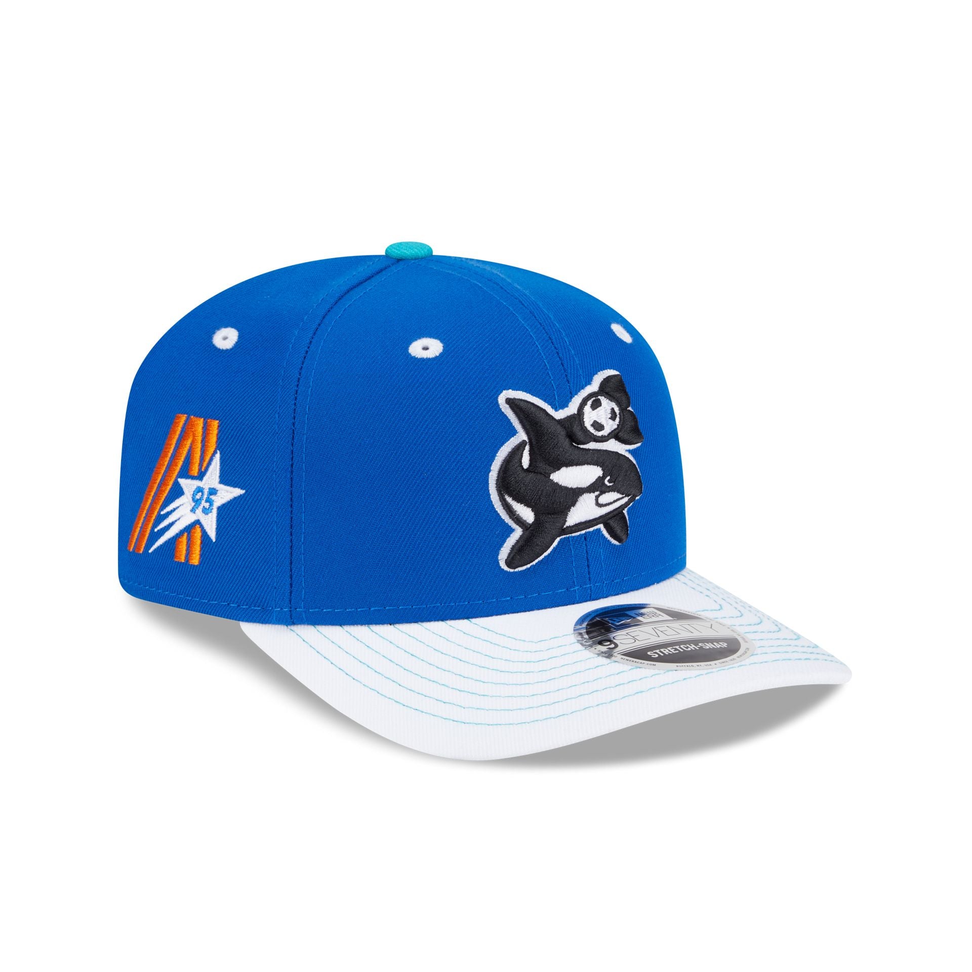 new era 2025 Jersey Hook Blue 9SEVENTY Stretch-Snap
