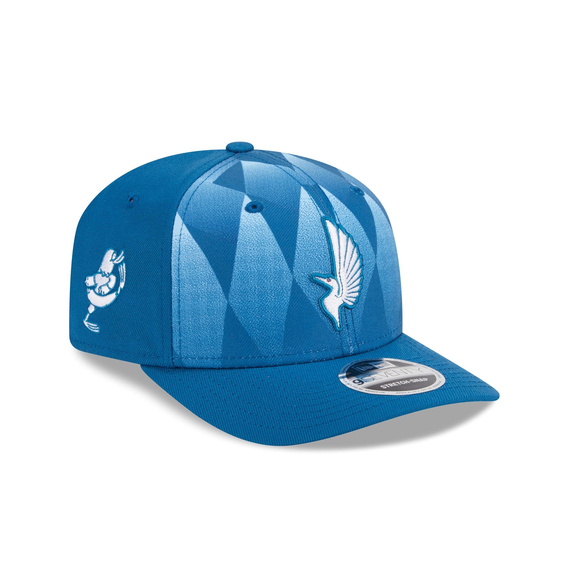 new era 2025 Jersey Hook Blue 9SEVENTY Stretch-Snap