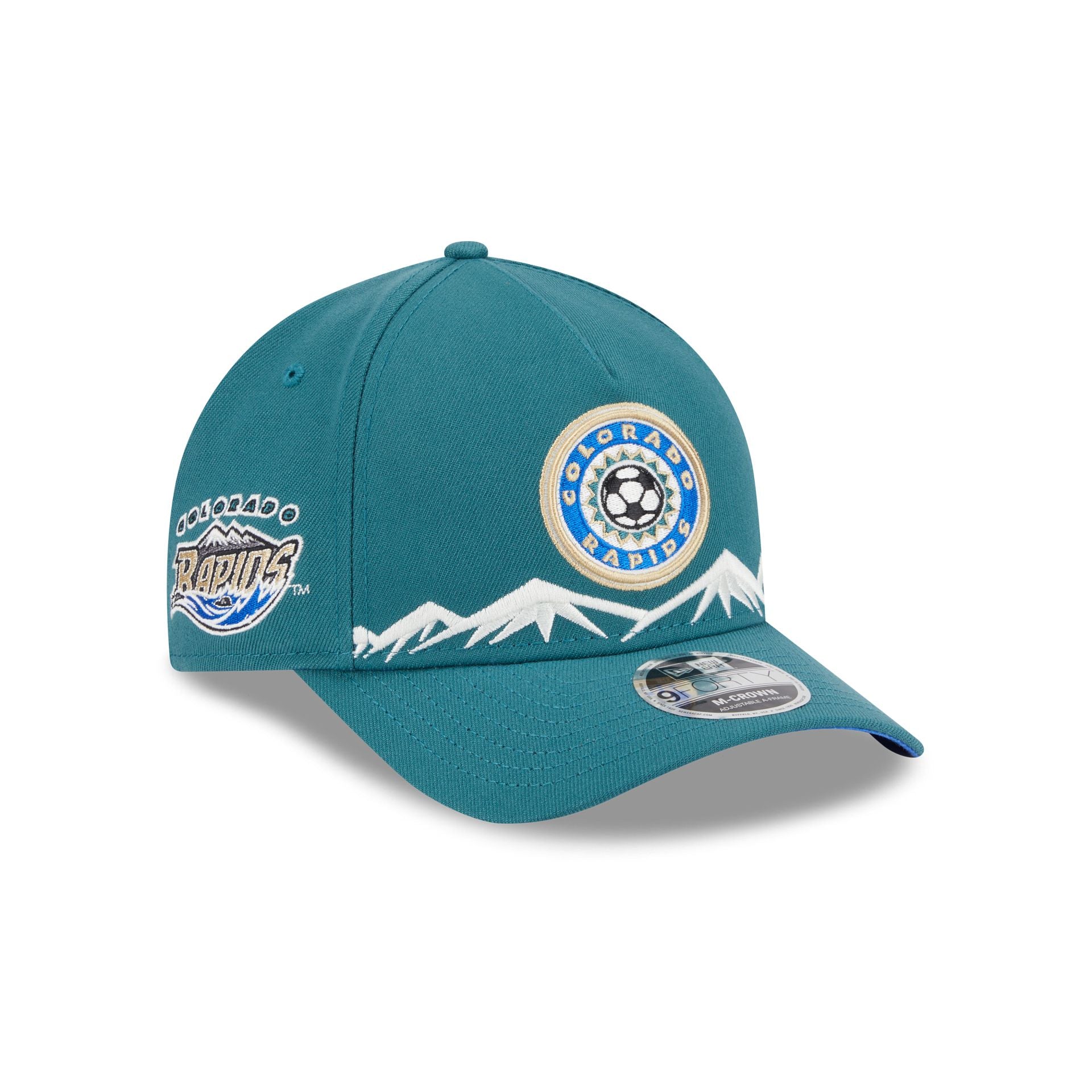 new era 2025 Jersey Hook Green 9FORTY M-Crown A-Frame Snapback