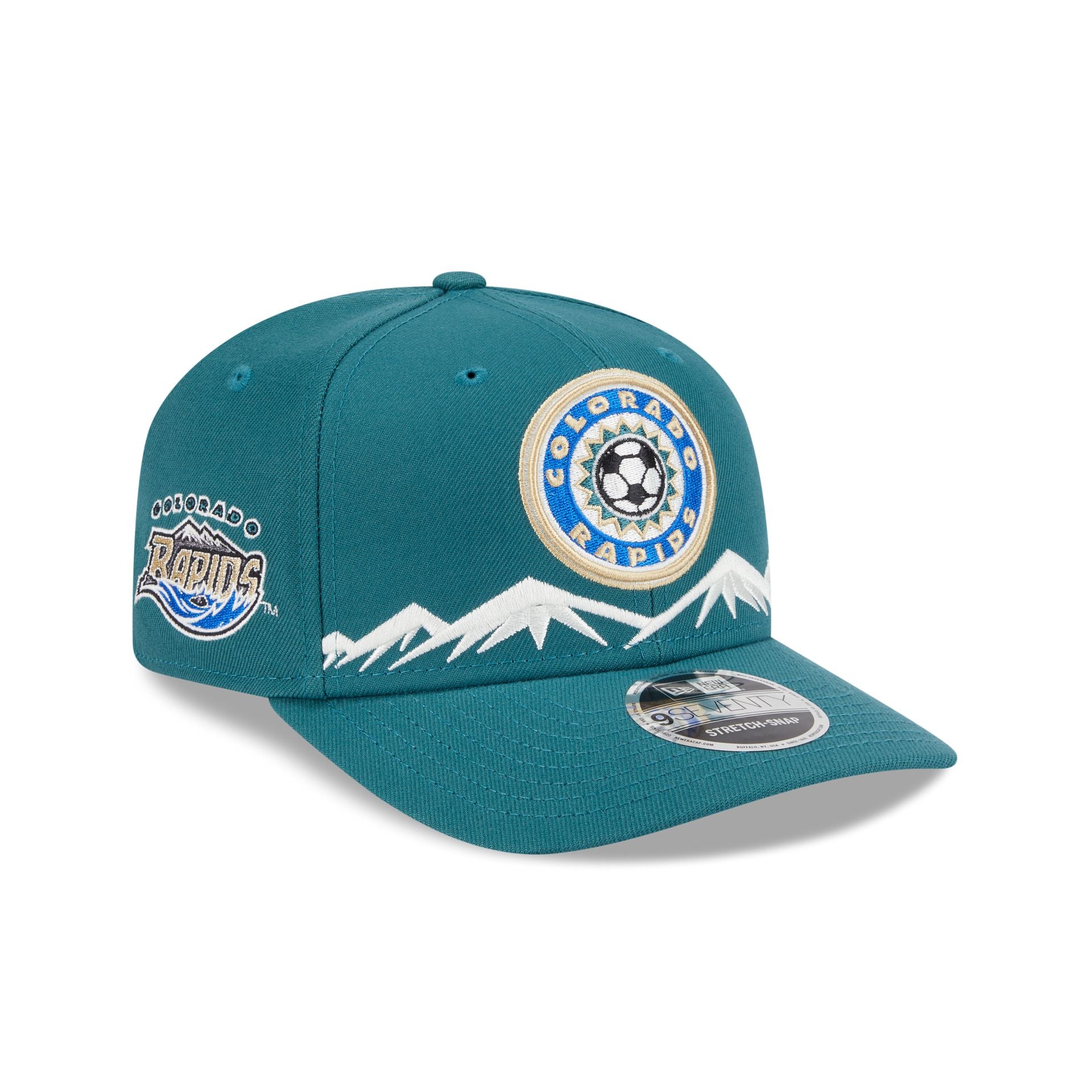 new era 2025 Jersey Hook Green 9SEVENTY Stretch-Snap