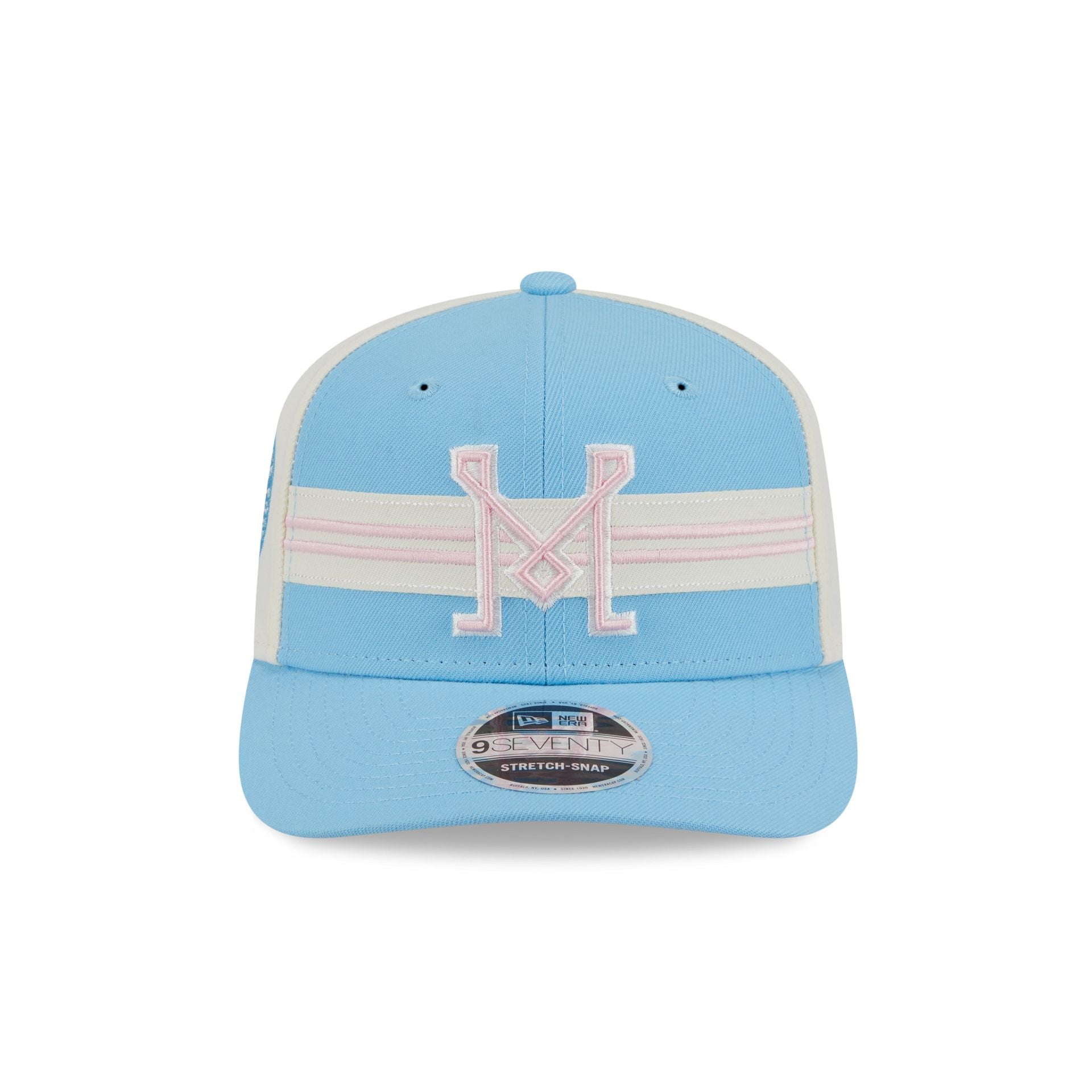 New Era 2025 Jersey Hook Light Blue 9SEVENTY Stretch-Snap