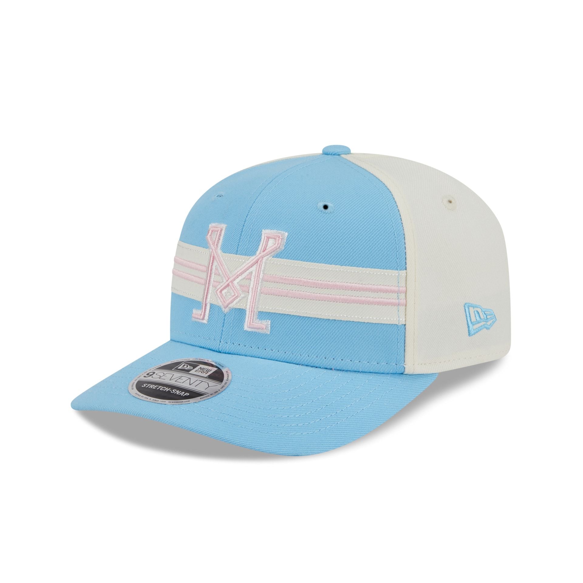 New Era 2025 Jersey Hook Light Blue 9SEVENTY Stretch-Snap