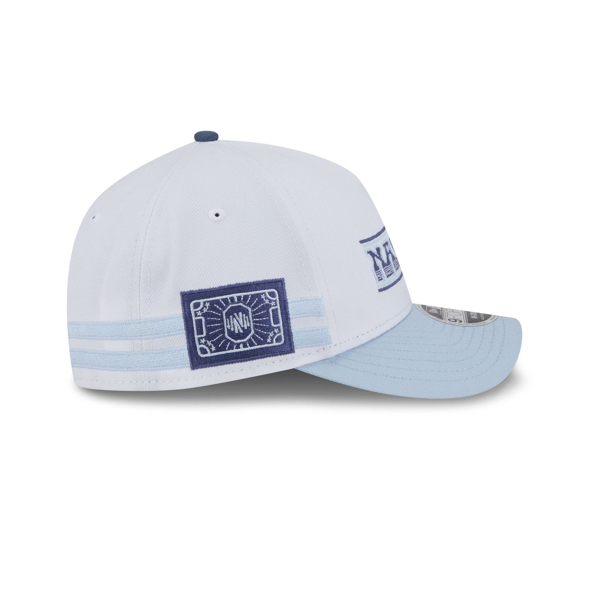 New Era 2025 Jersey Hook White 9FORTY M-Crown A-Frame Snapback