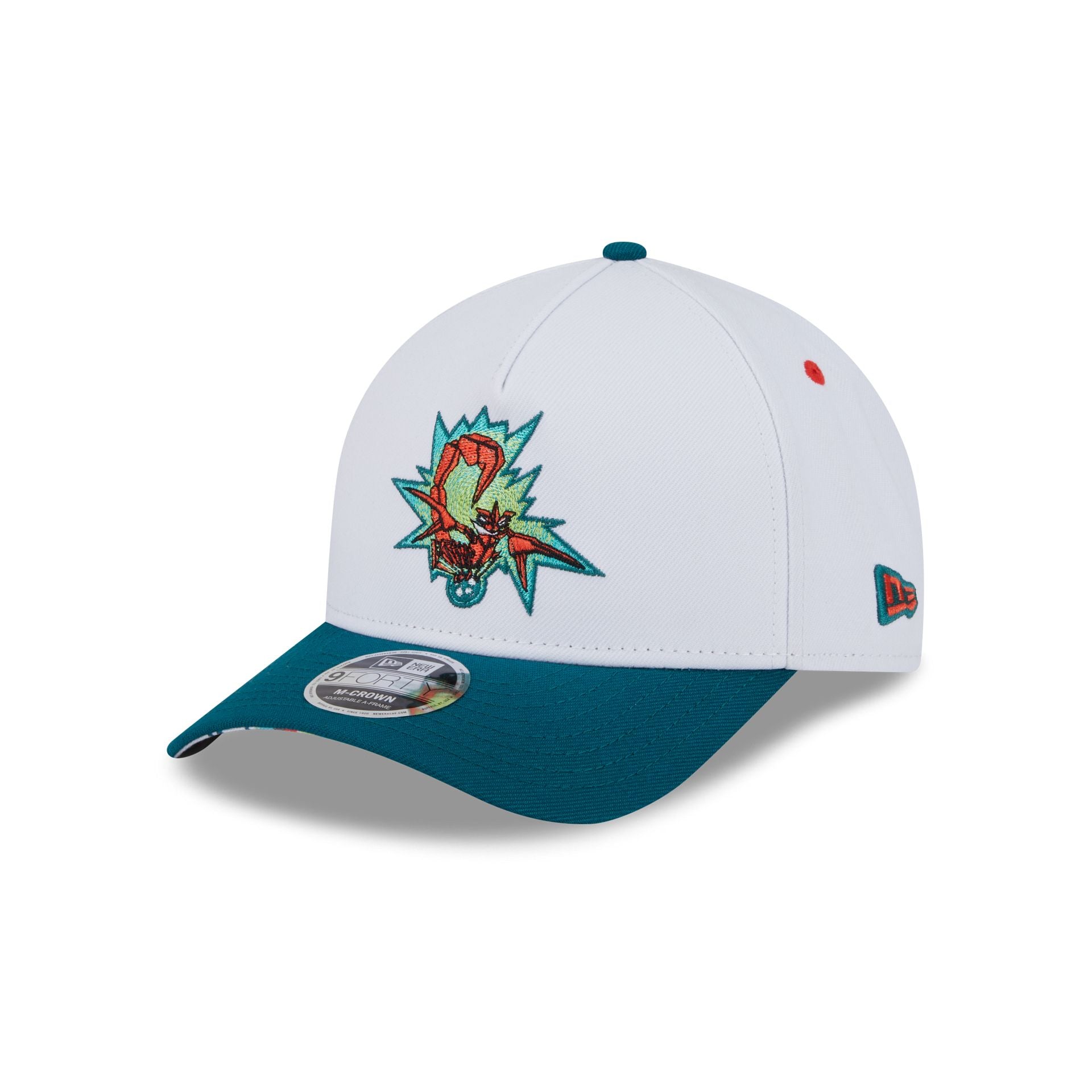 New Era 2025 Jersey Hook White 9FORTY M-Crown A-Frame Snapback