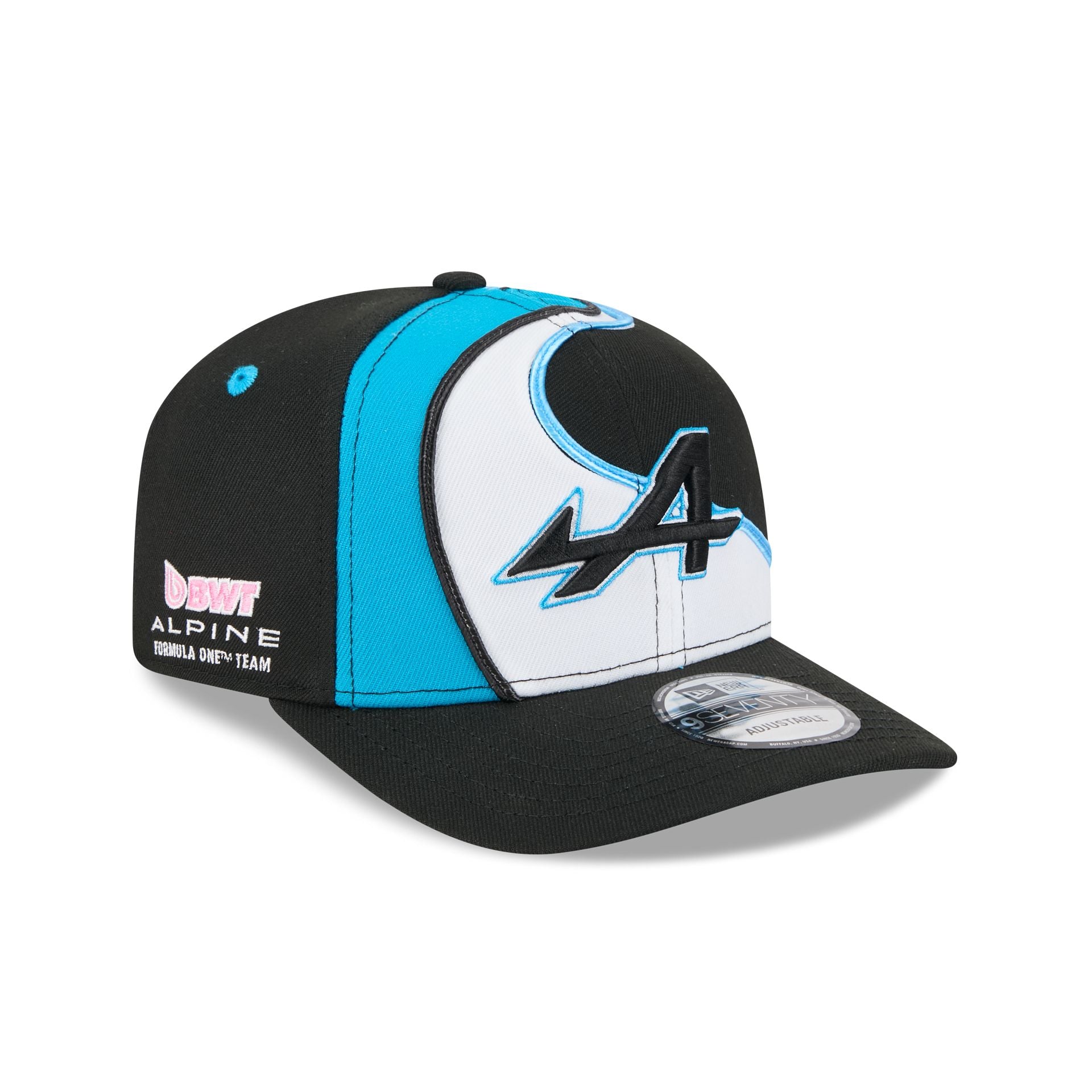 new era 2025 Miami Race Blue Black 9SEVENTY Stretch-Snap