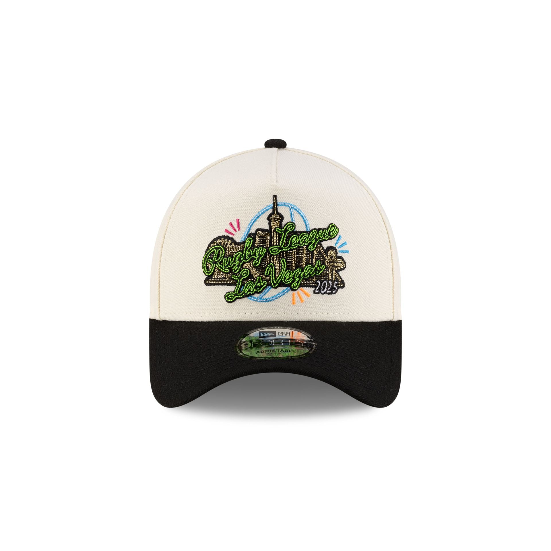 New Era 2025 Rugby League Las Vegas Chrome 9FORTY A-Frame Snapback