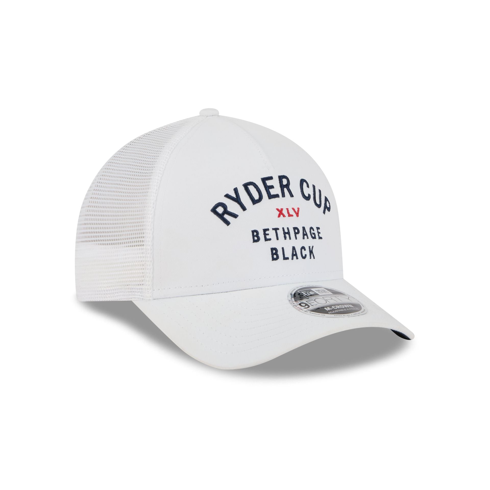 New Era 2025 Ryder Cup Minimalist Practice 9FORTY M-Crown A-Frame Trucker