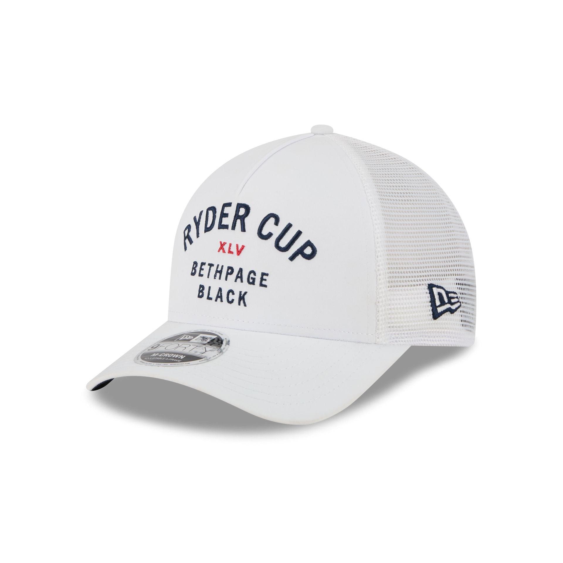 new era 2025 Ryder Cup Minimalist Practice 9FORTY M-Crown A-Frame Trucker