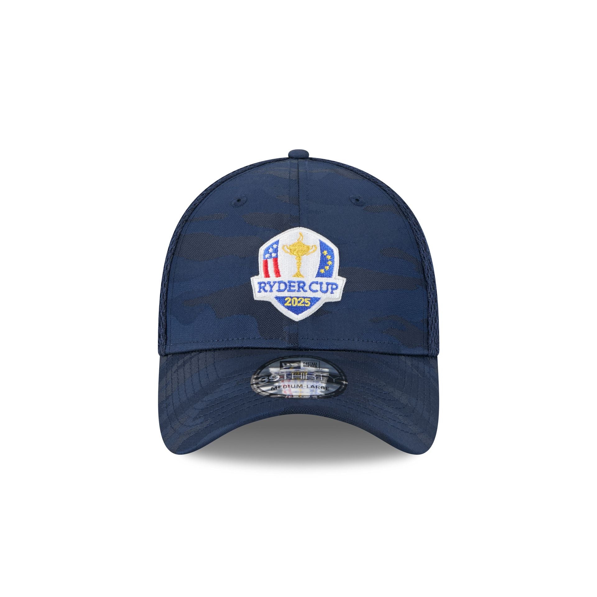 New Era 2025 Ryder Cup Navy Camo 39THIRTY Stretch Fit