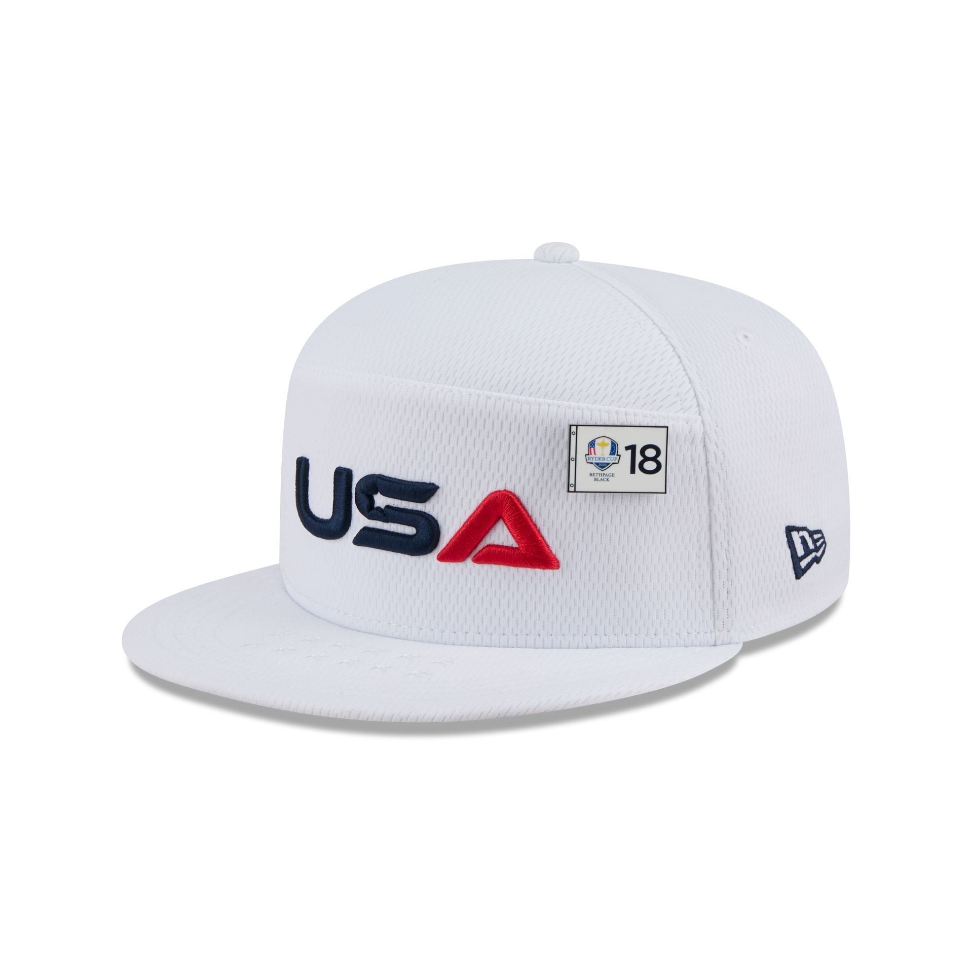 new era 2025 Ryder Cup Team USA Practice Split Panel 9FIFTY Snapback