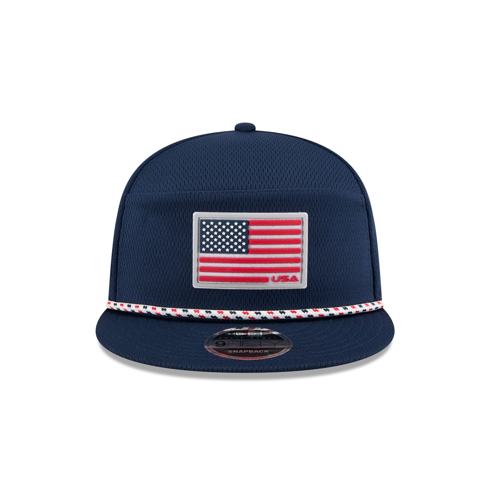 New Era 2025 Ryder Cup Team USA Saturday Split Panel 9FIFTY Snapback
