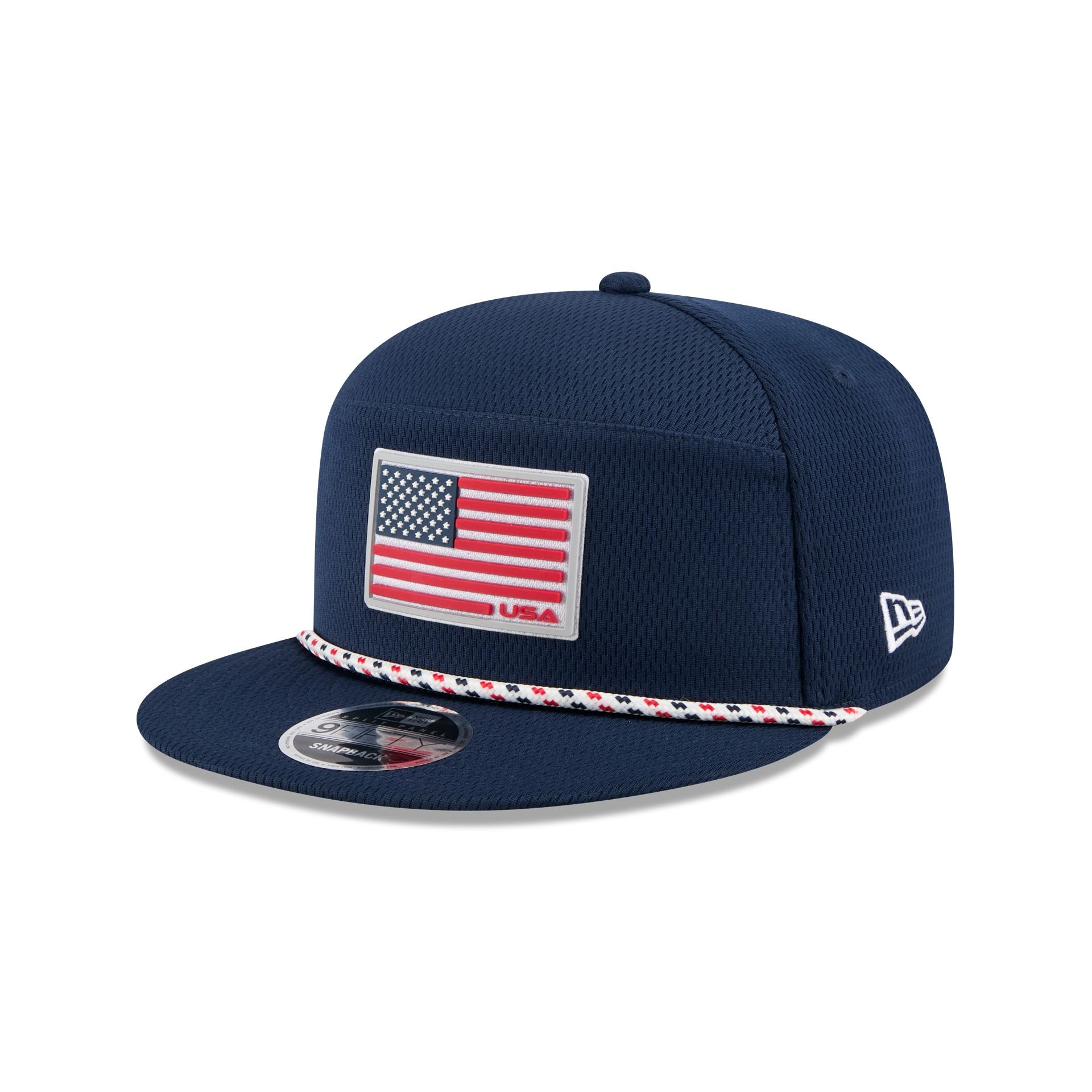 New Era 2025 Ryder Cup Team USA Saturday Split Panel 9FIFTY Snapback