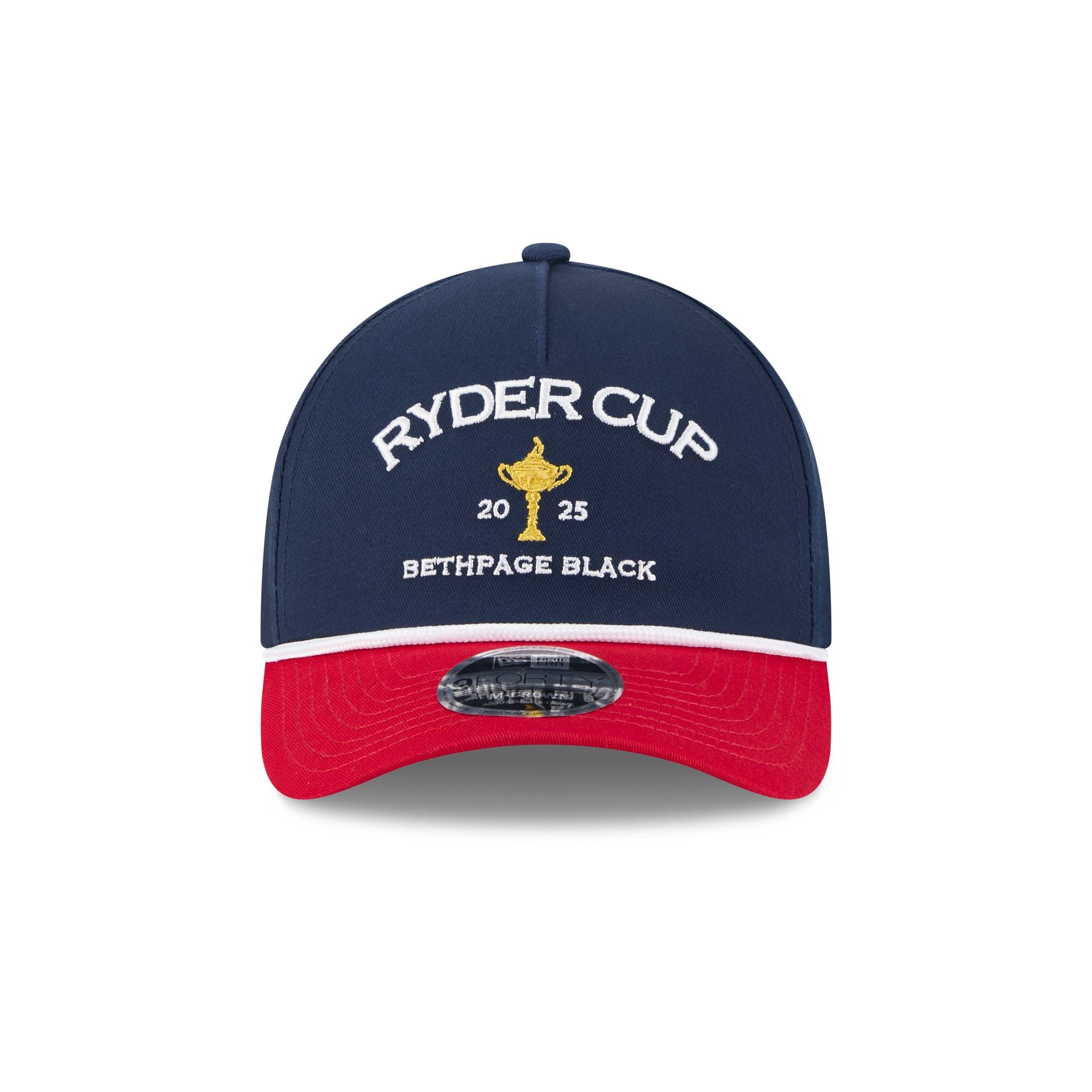 New Era 2025 Ryder Cup Two Tone Rope 9FORTY M-Crown A-Frame Snapback