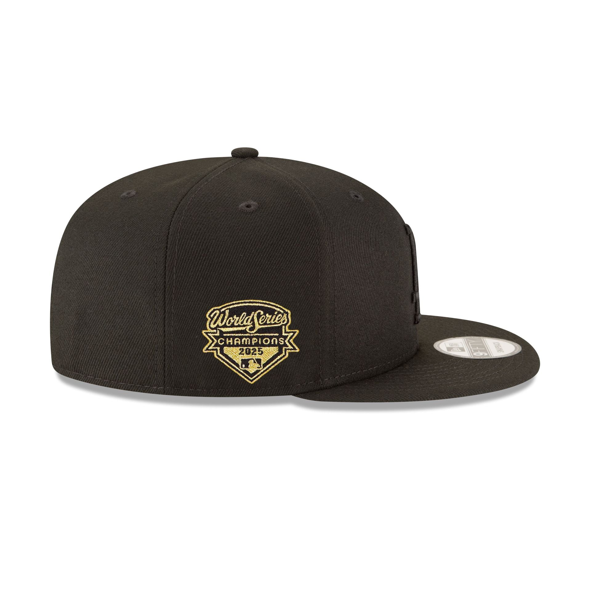 New Era 2025 World Series Champions Black On Black 9FIFTY Snapback