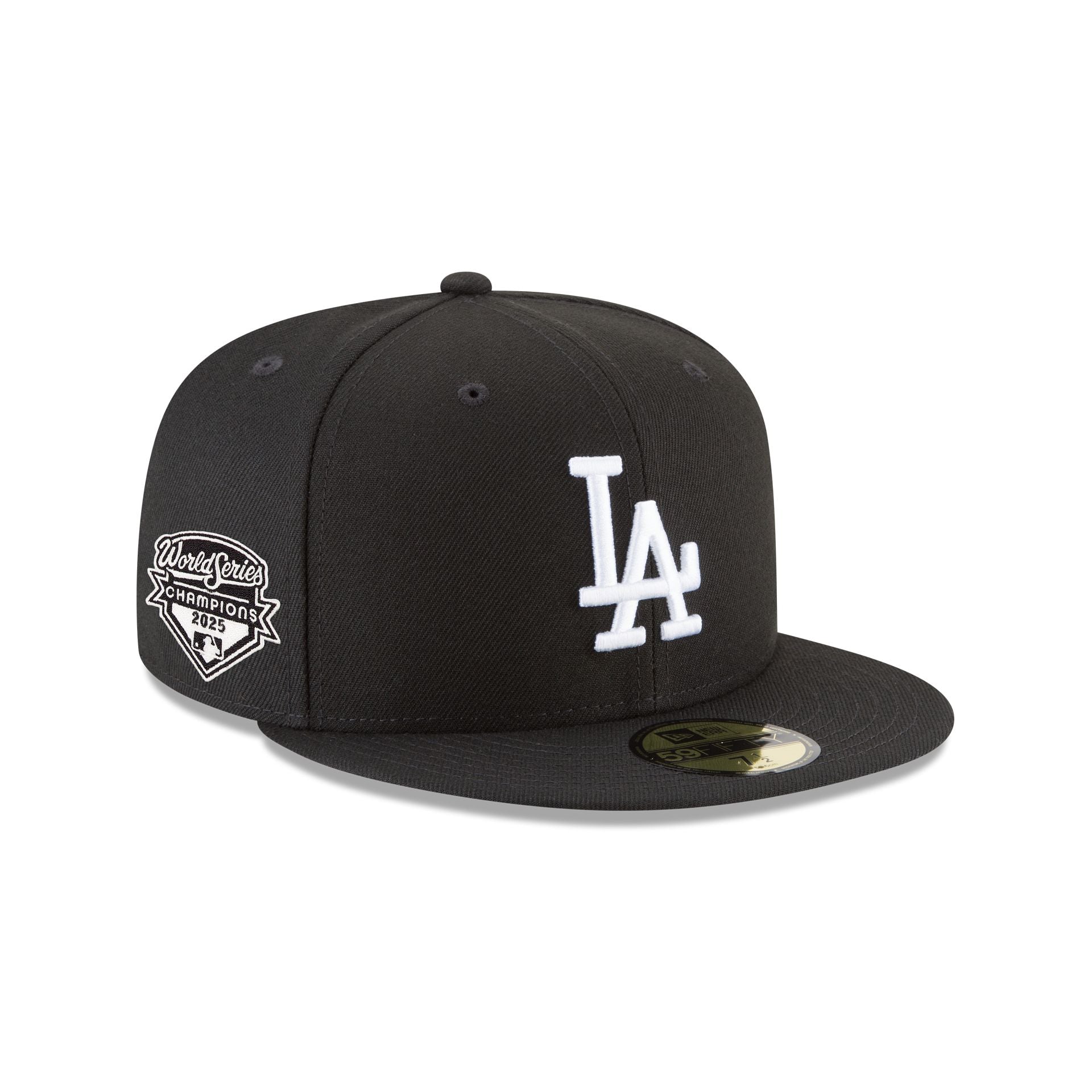 New Era 2025 World Series Champions Black & White 59FIFTY Fitted
