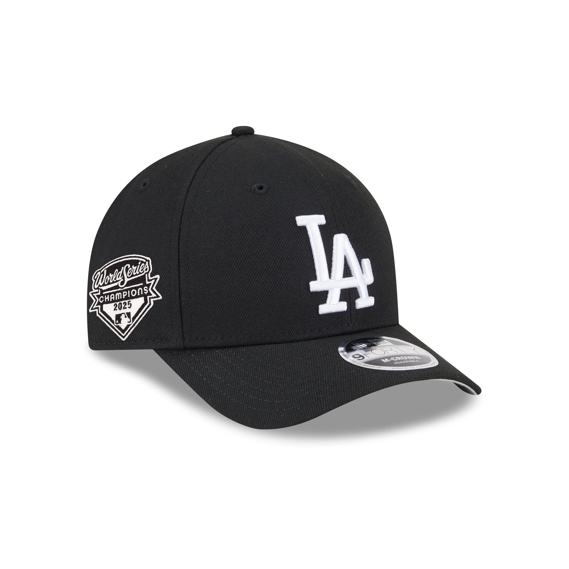 new era 2025 World Series Champions Black & White 9FORTY M-Crown Snapback