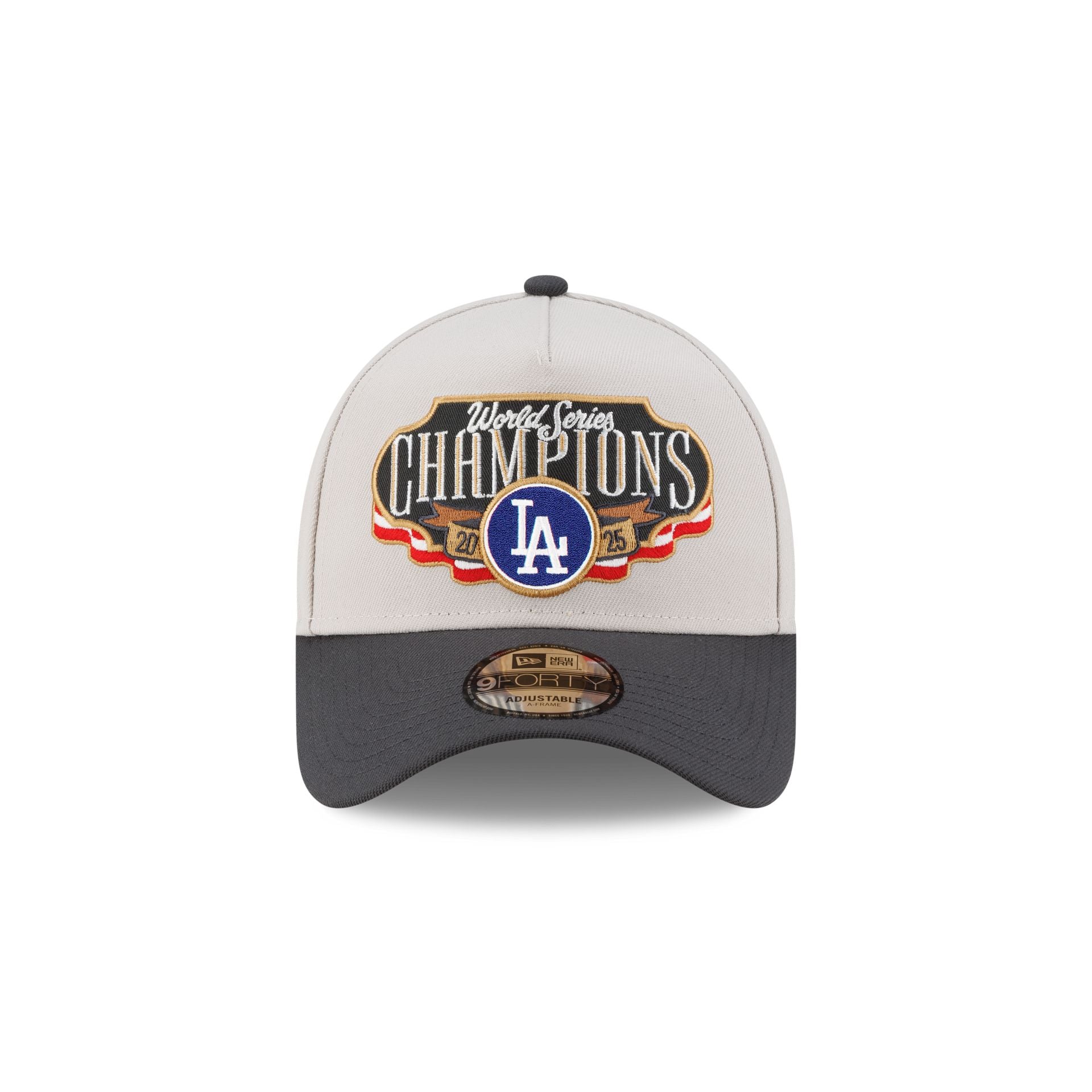 New Era 2025 World Series Champions Locker Room 9FORTY A-Frame Snapback