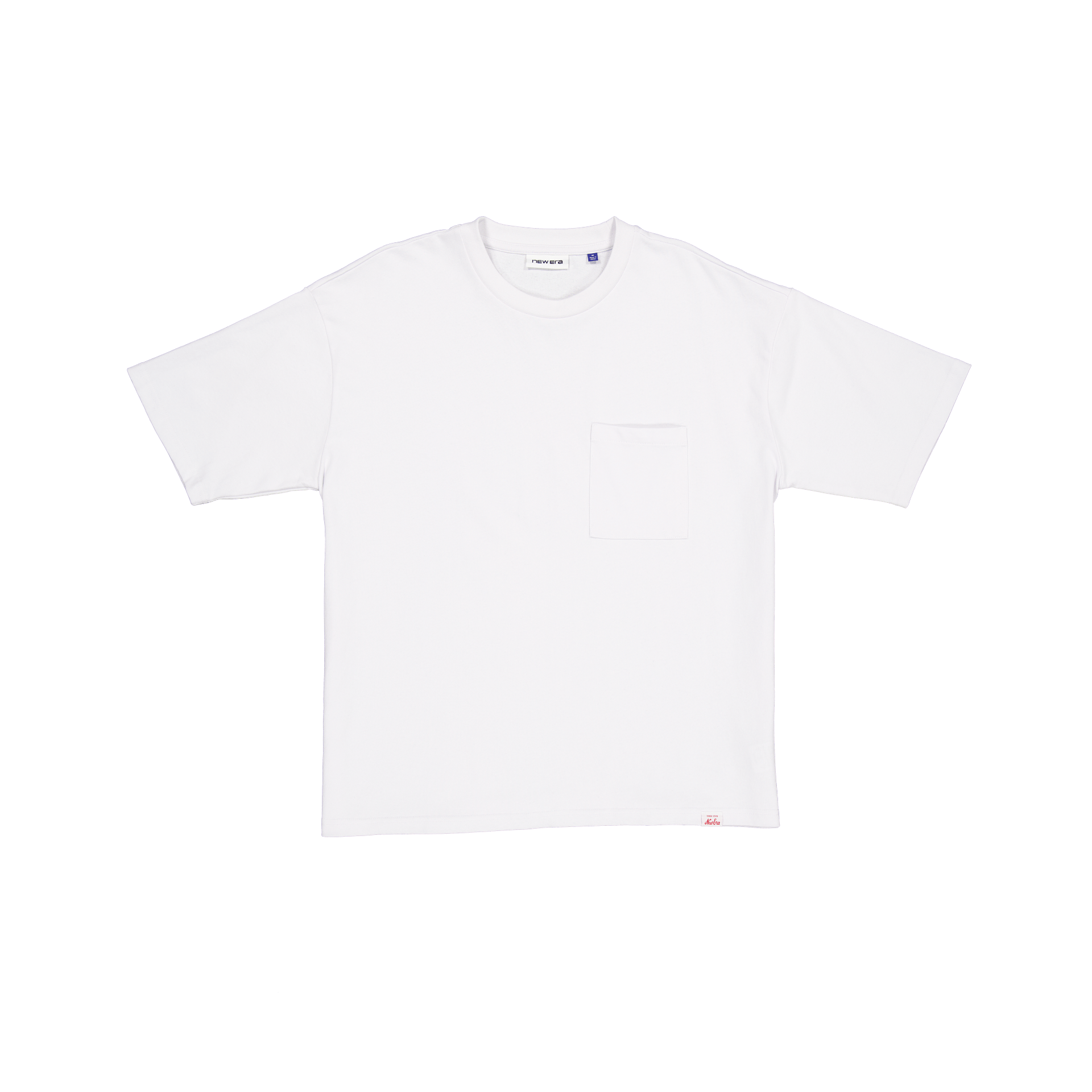 new era Alden Heavyweight Optic White Pocket T-Shirt