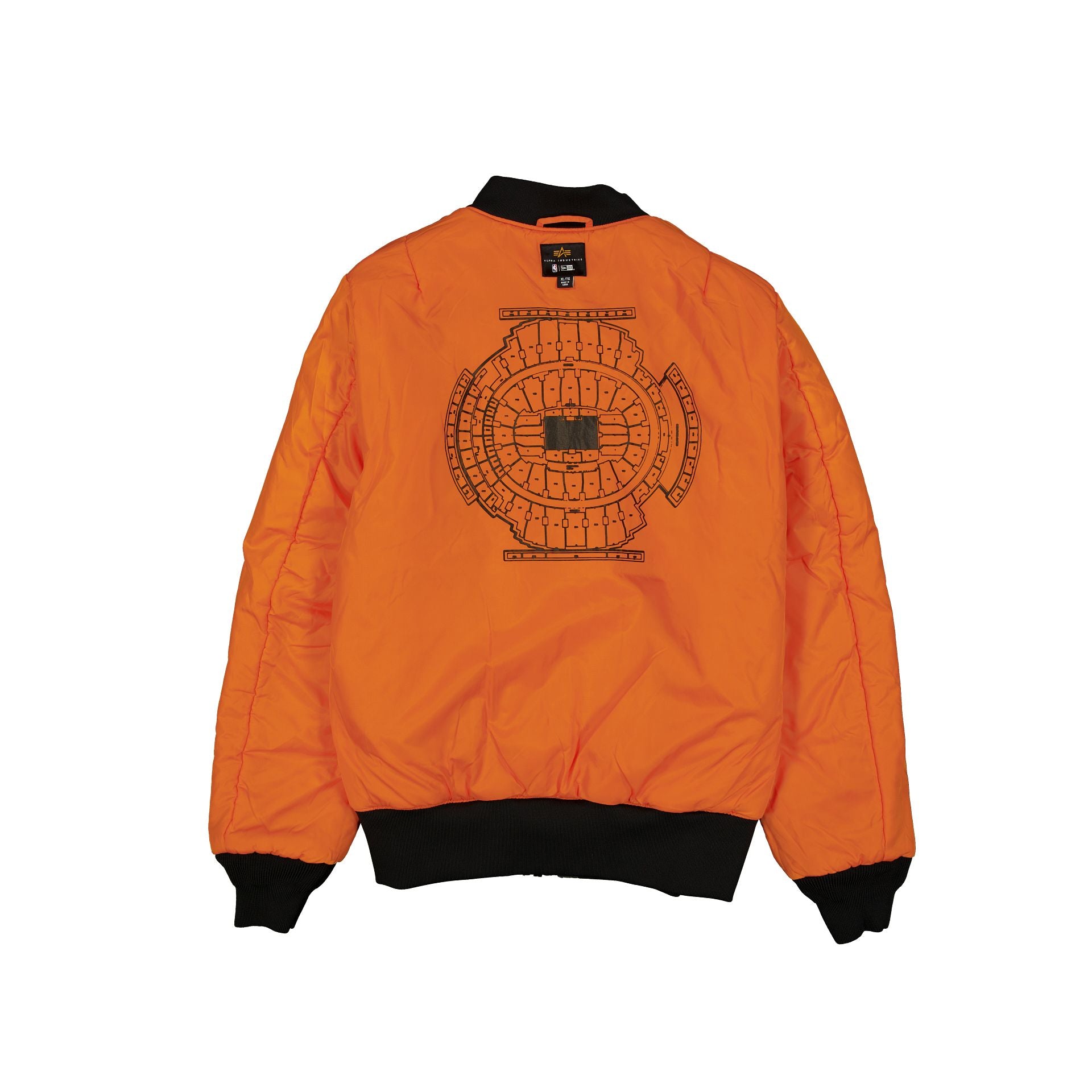 New Era Alpha Industries Black Camo MA-1 Bomber Jacket