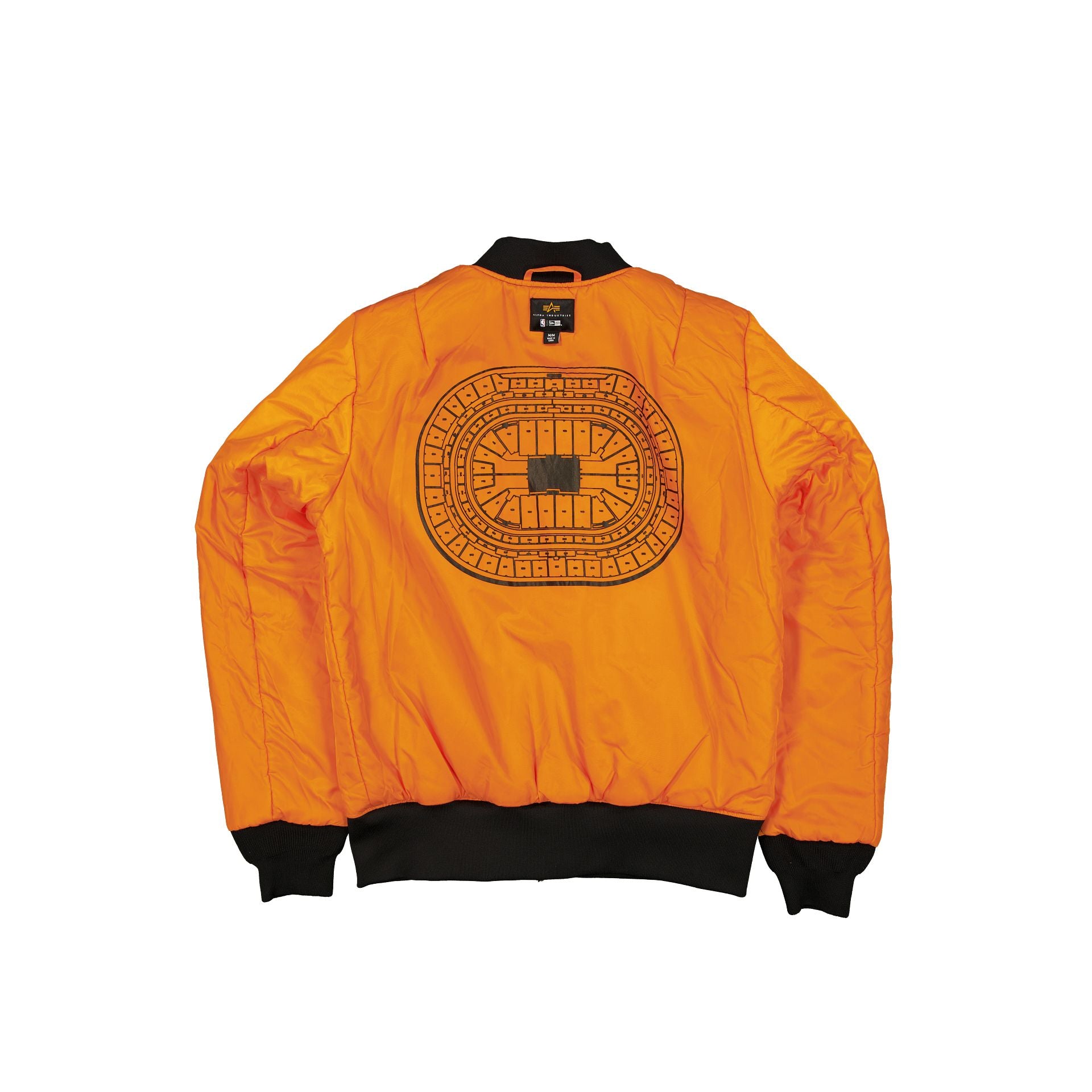 New Era Alpha Industries Black Camo MA-1 Bomber Jacket