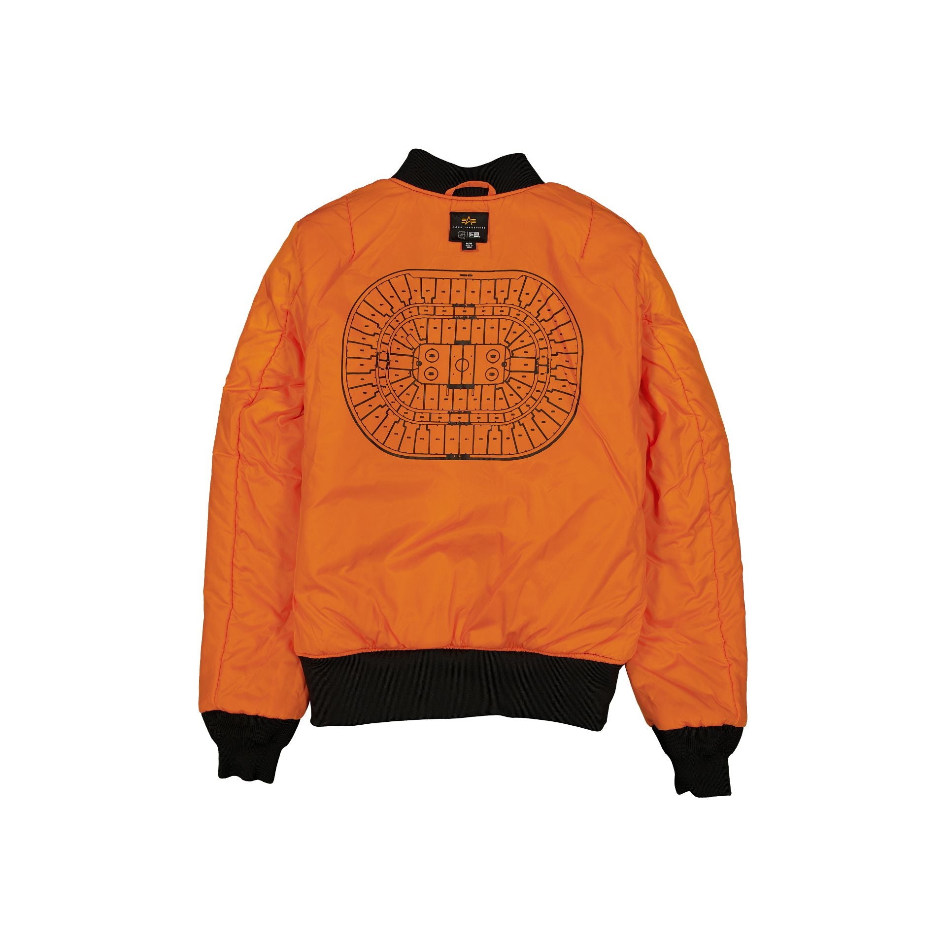 New Era Alpha Industries Black Camo MA-1 Bomber Jacket