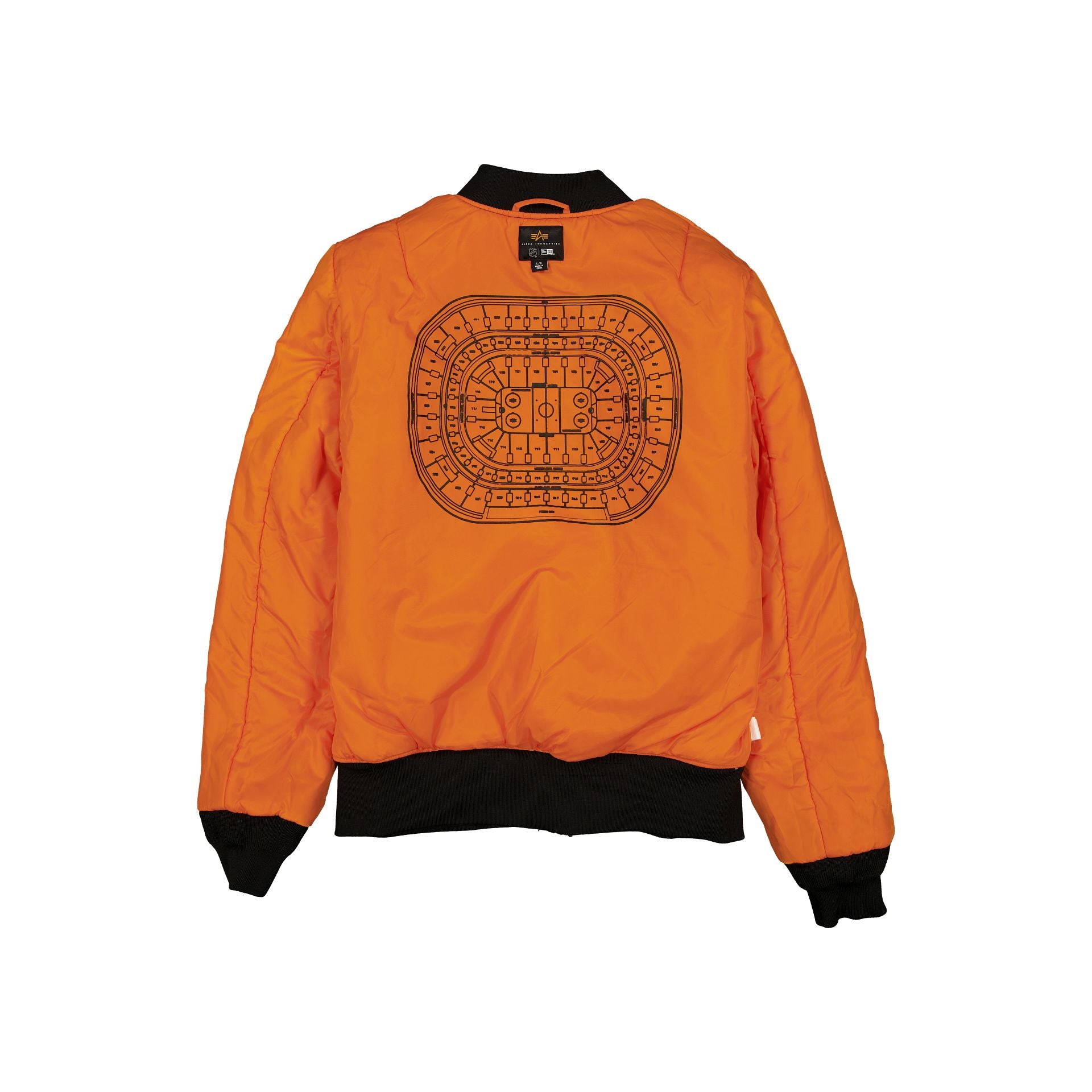 New Era Alpha Industries Black Camo MA-1 Bomber Jacket