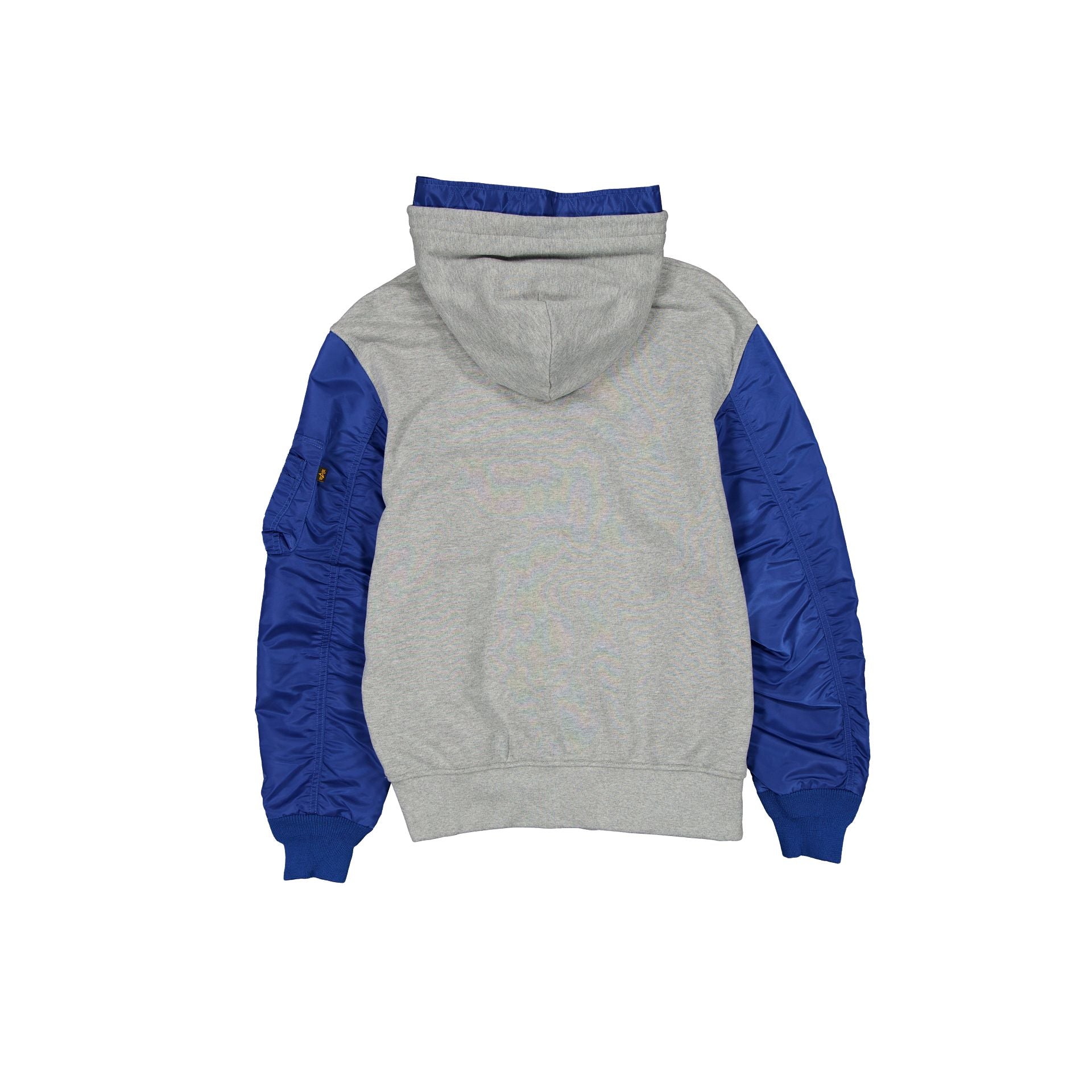 New Era Alpha Industries Cooperstown Gray MA-1 Full Zip Fleece Jacket