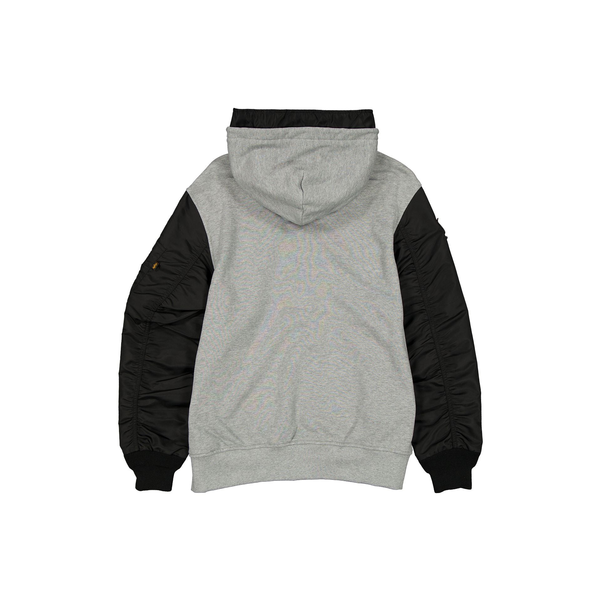 New Era Alpha Industries Gray MA-1 Full Zip Fleece Jacket