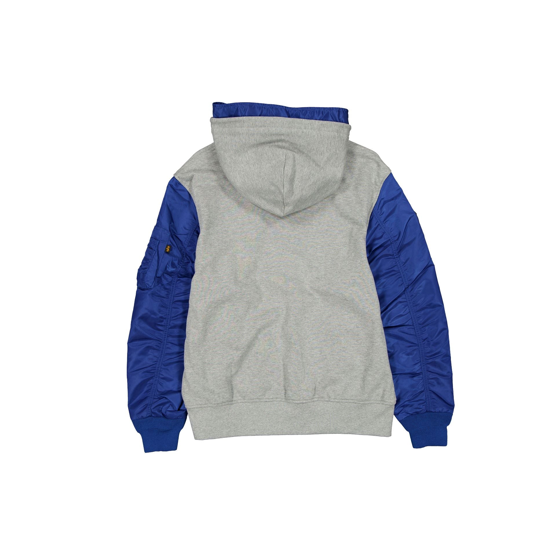 New Era Alpha Industries Gray MA-1 Full Zip Fleece Jacket
