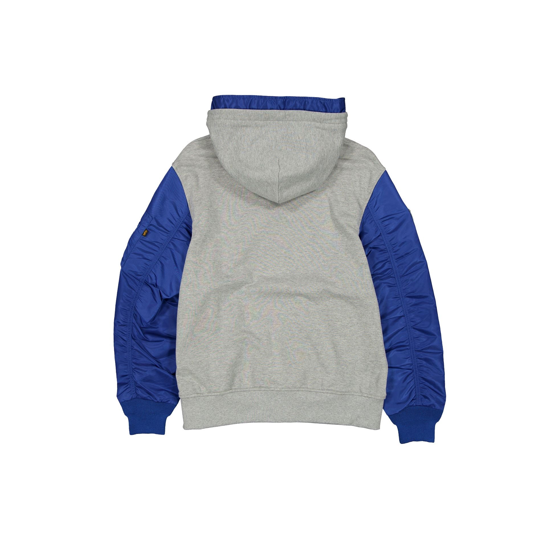 New Era Alpha Industries Gray MA-1 Full Zip Fleece Jacket
