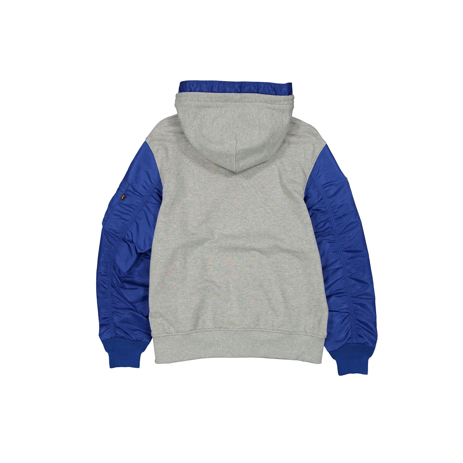 New Era Alpha Industries Gray MA-1 Full Zip Fleece Jacket