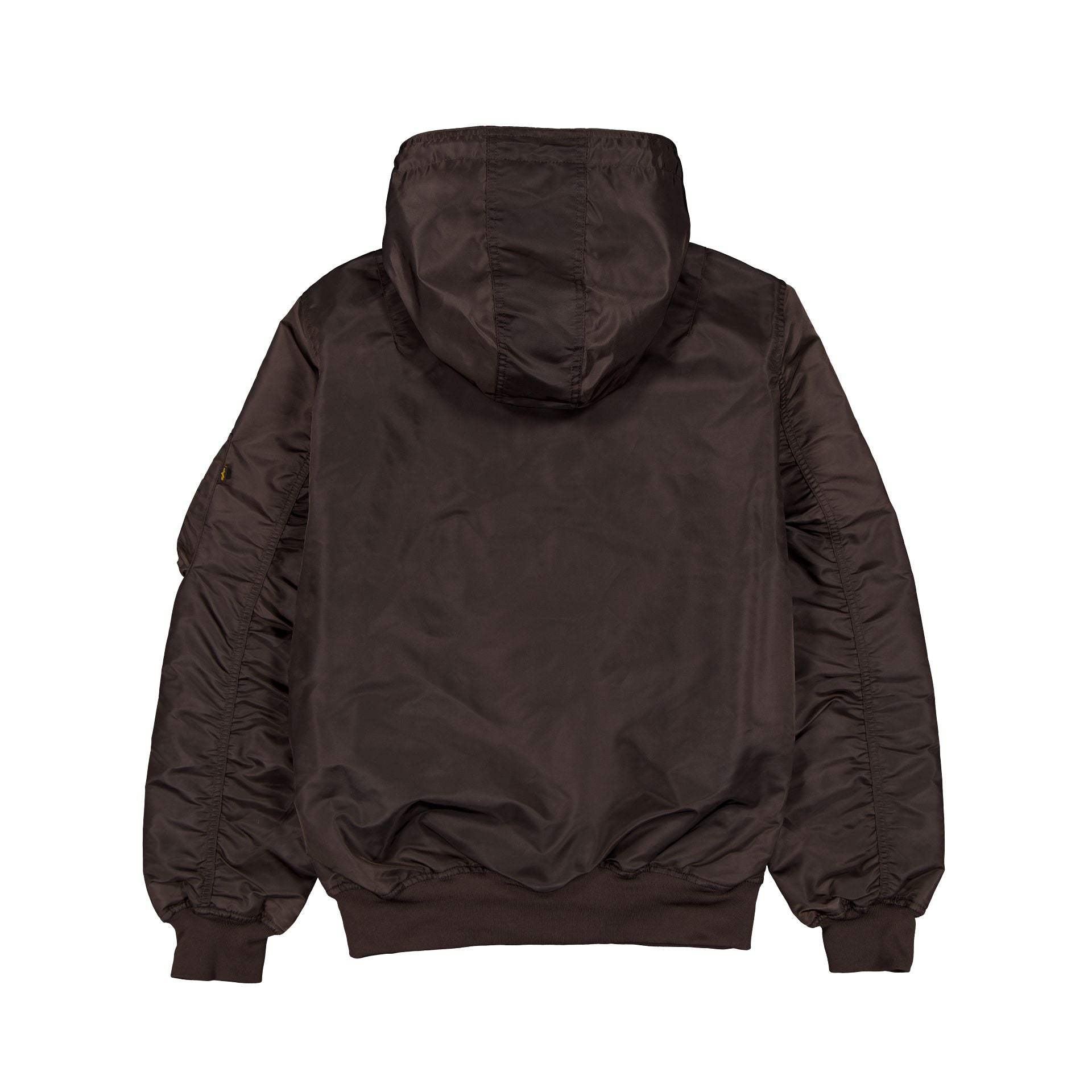 New Era Alpha Industries L-2B Hooded Bomber Brown Jacket