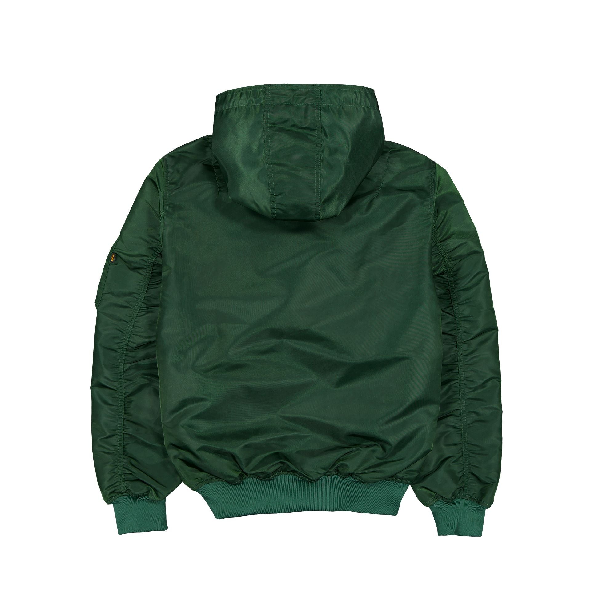 New Era Alpha Industries L-2B Hooded Bomber Jacket Green