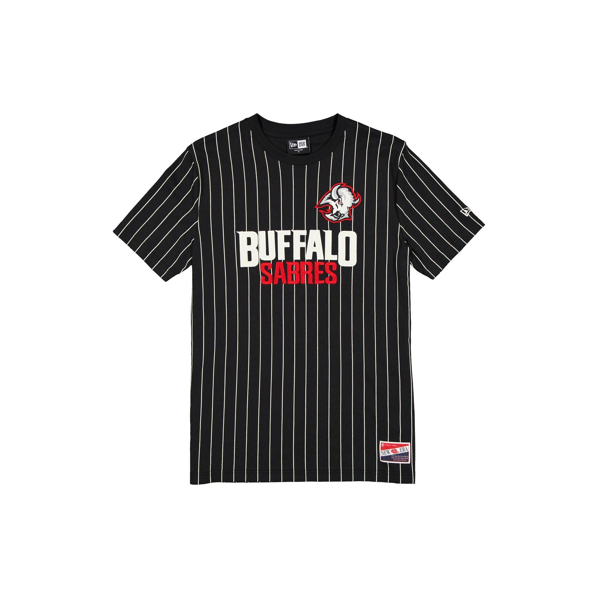 new era Alternate Throwback Pinstripe Wordmark T-Shirt