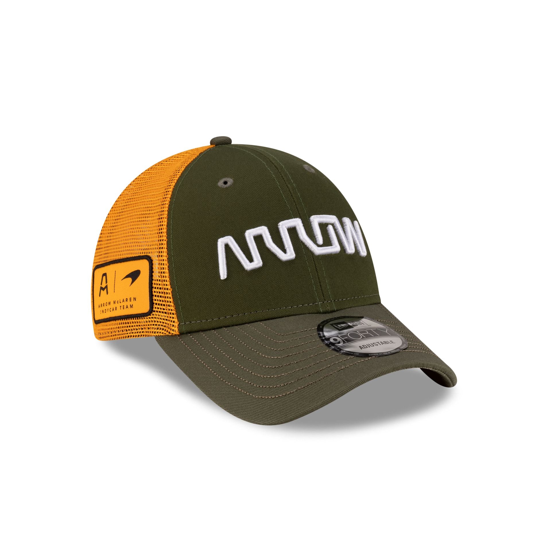 new era Arrow McLaren IndyCar Team Nolan Siegel 9FORTY Trucker