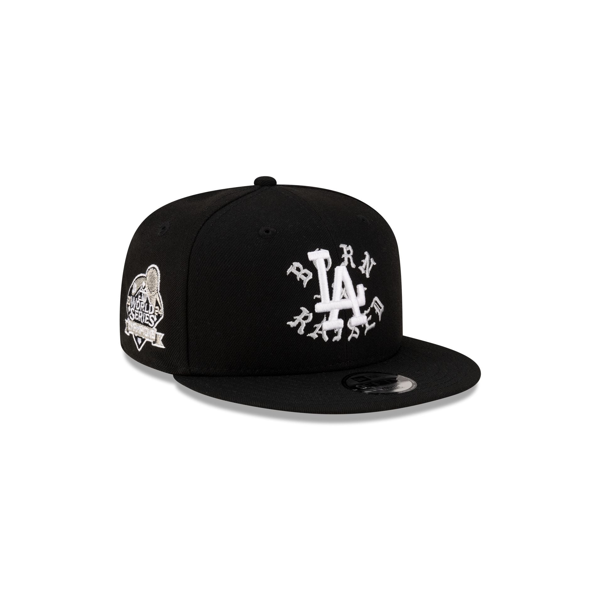 new era Born x Raised 2024 World Series Champions Kids Black 9FIFTY Snapback