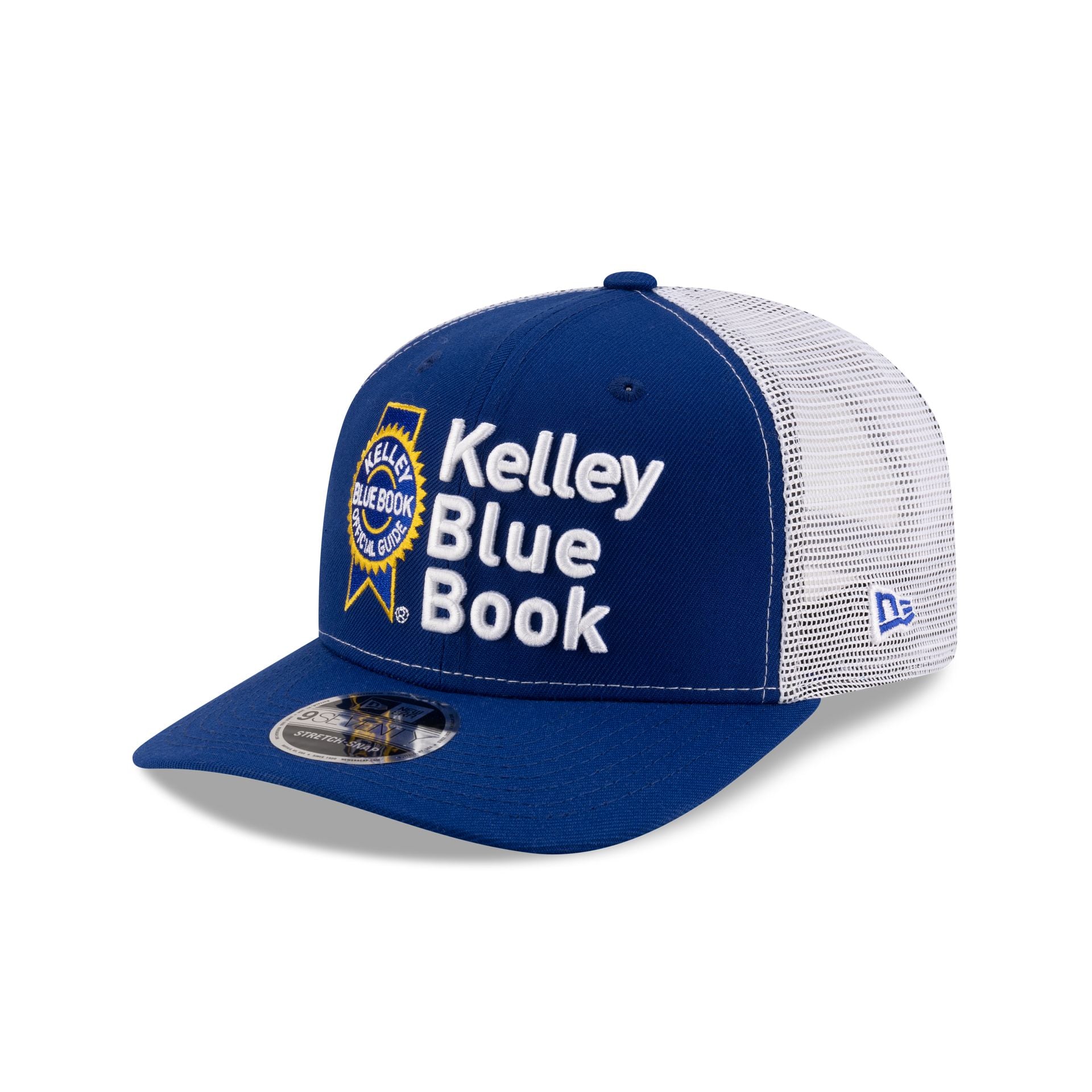 New Era Chase Elliott Kelly Blue Book Partner 9SEVENTY Stretch-Snap Trucker