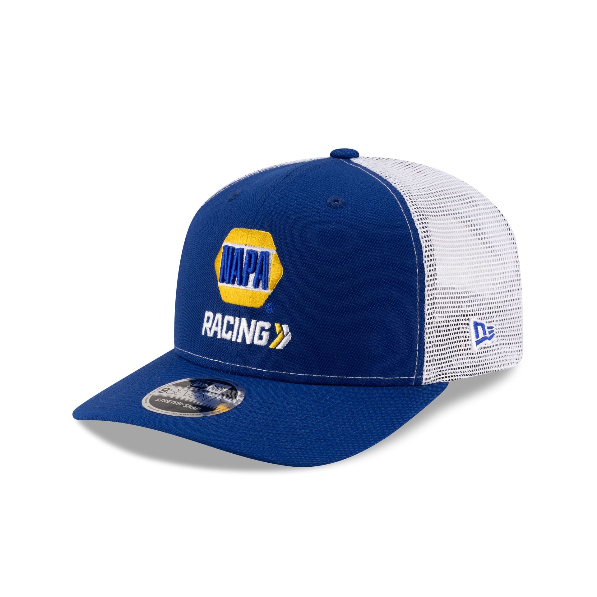 New Era Chase Elliott NAPA Racing Partner 9SEVENTY Stretch-Snap Trucker