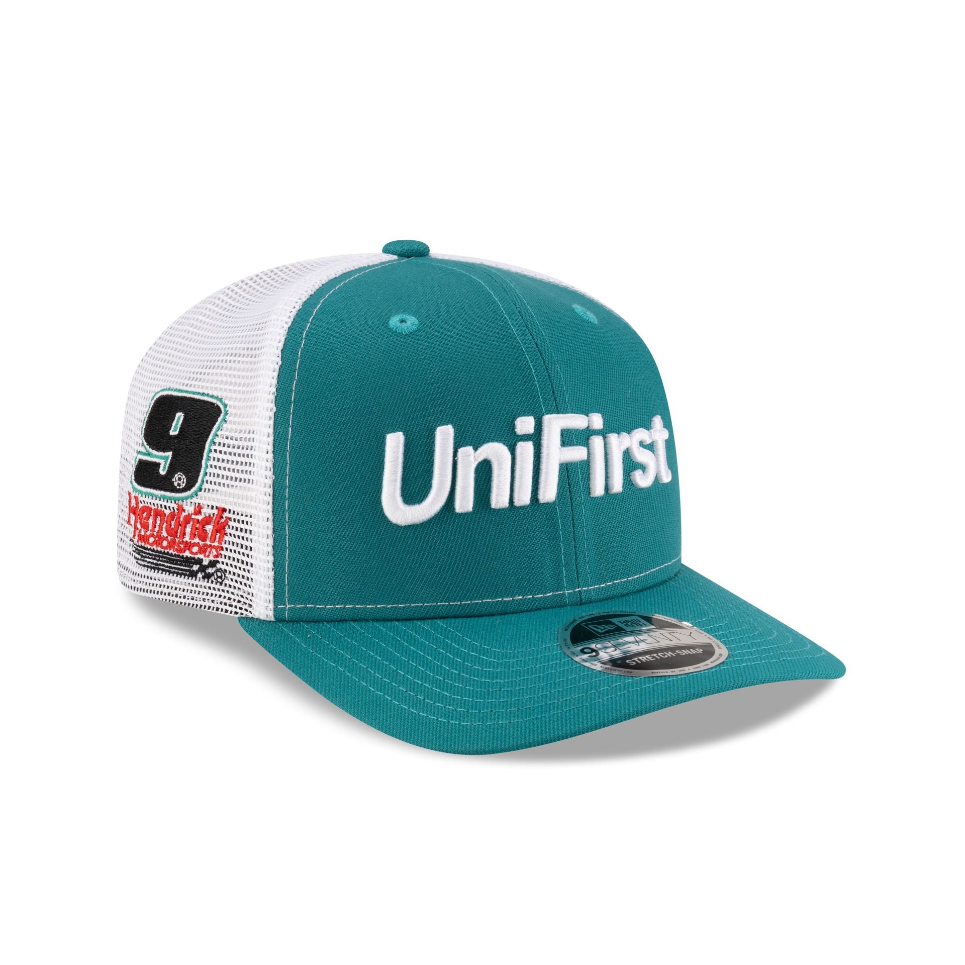new era Chase Elliott UniFirst Partner 9SEVENTY Stretch-Snap Trucker