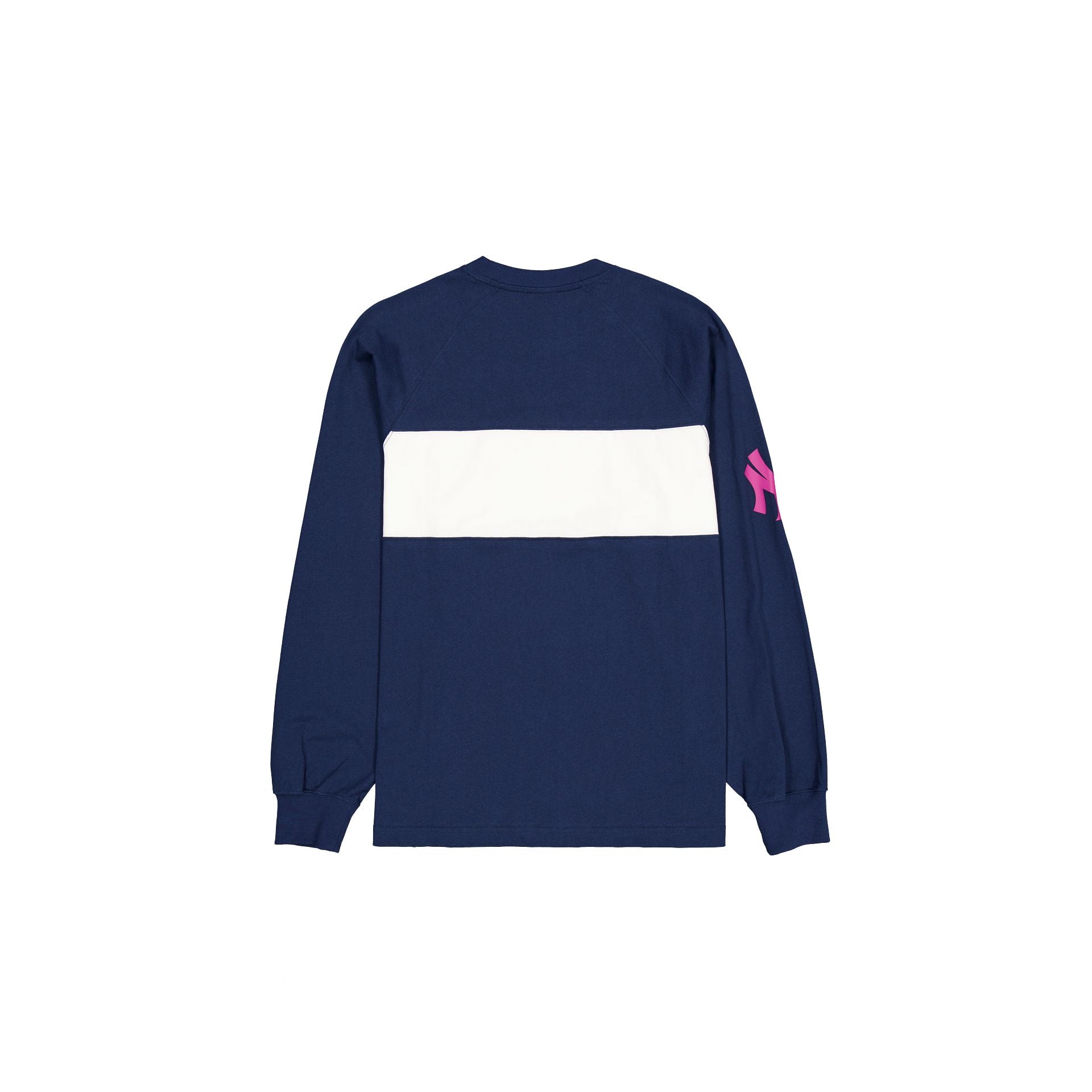 New Era Color Block Dress Blues Long Sleeve T-Shirt