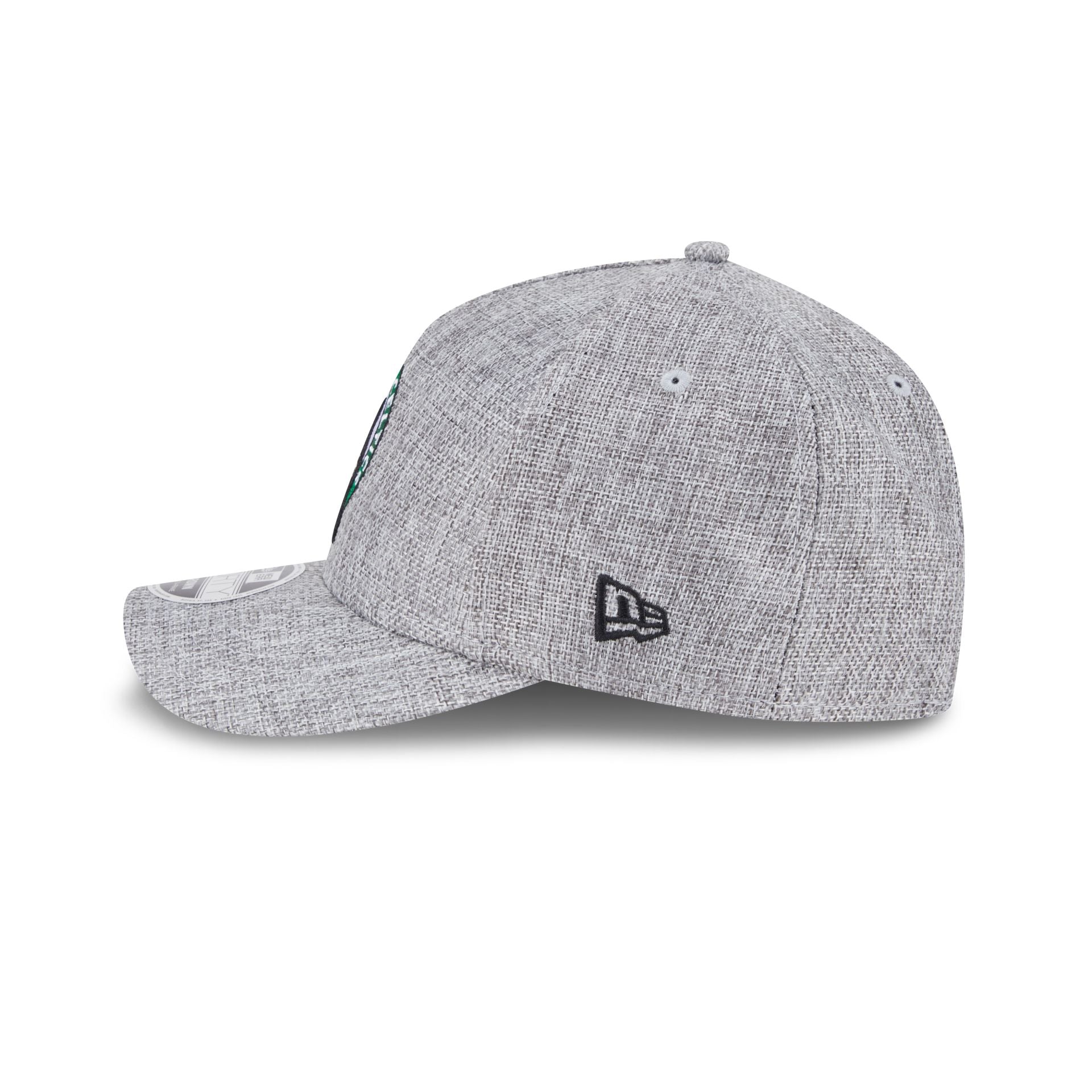 New Era Cotton Weave Gray 9FORTY M-Crown A-Frame Snapback