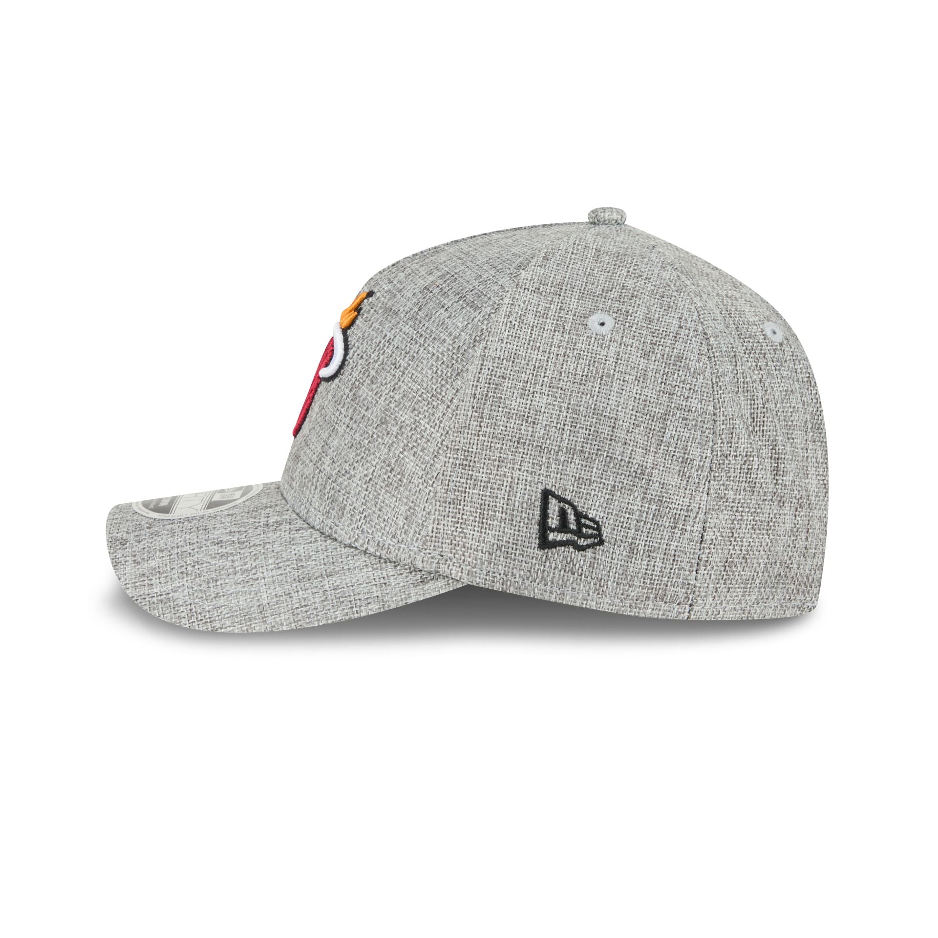 New Era Cotton Weave Gray 9FORTY M-Crown A-Frame Snapback