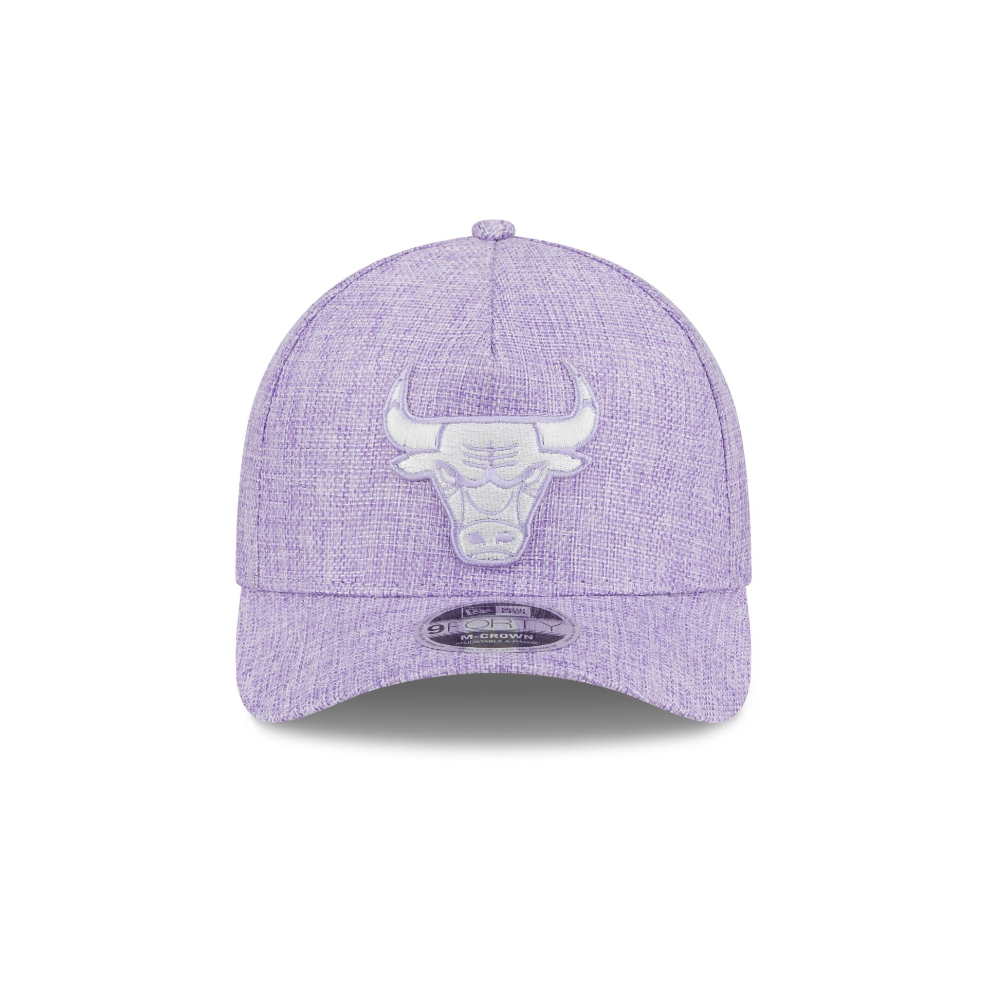 New Era Cotton Weave Purple 9FORTY M-Crown A-Frame Snapback