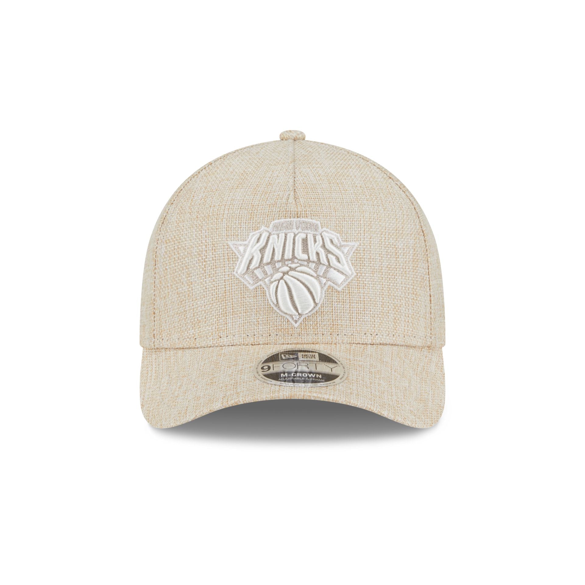 New Era Cotton Weave Stone 9FORTY M-Crown A-Frame Snapback