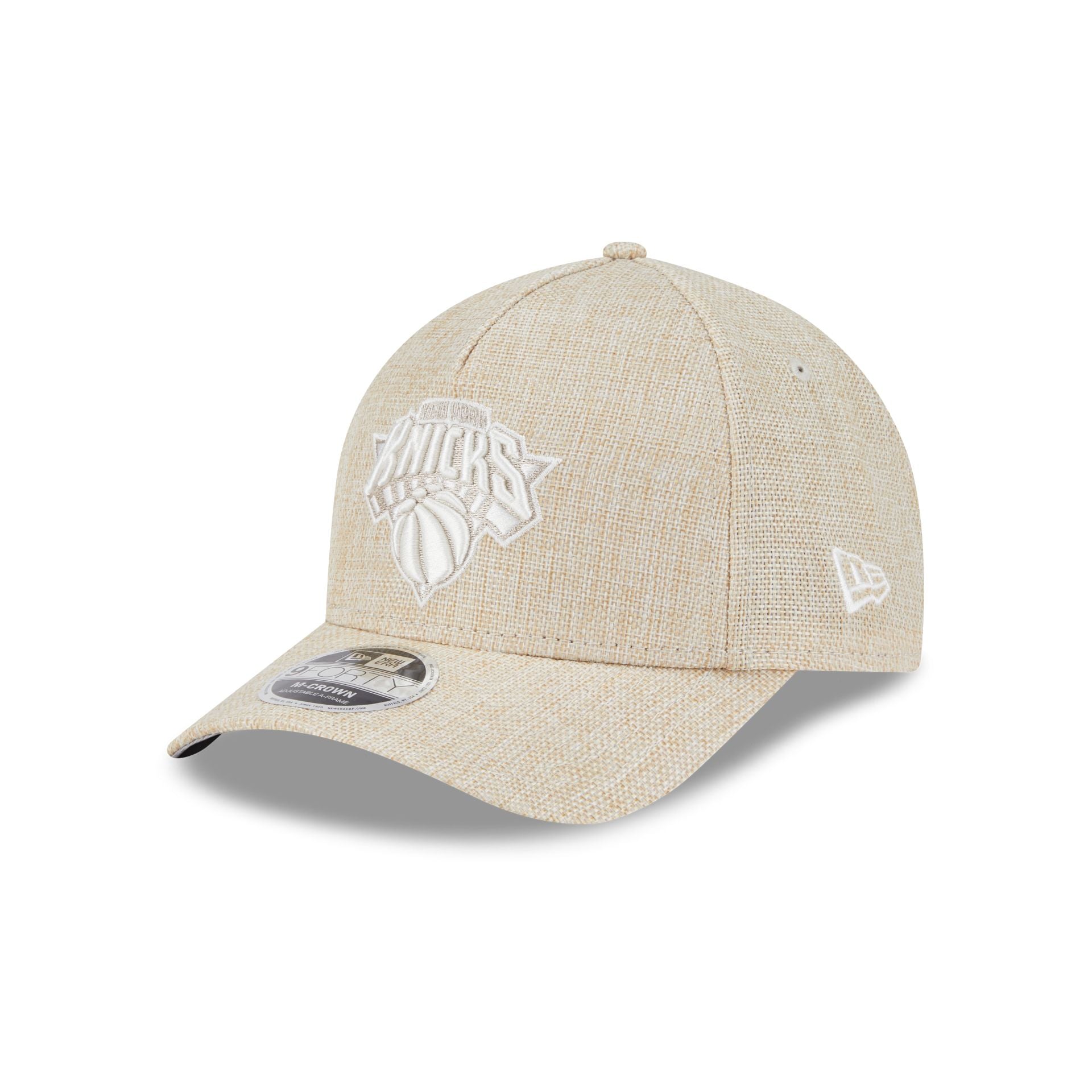 new era Cotton Weave Stone 9FORTY M-Crown A-Frame Snapback