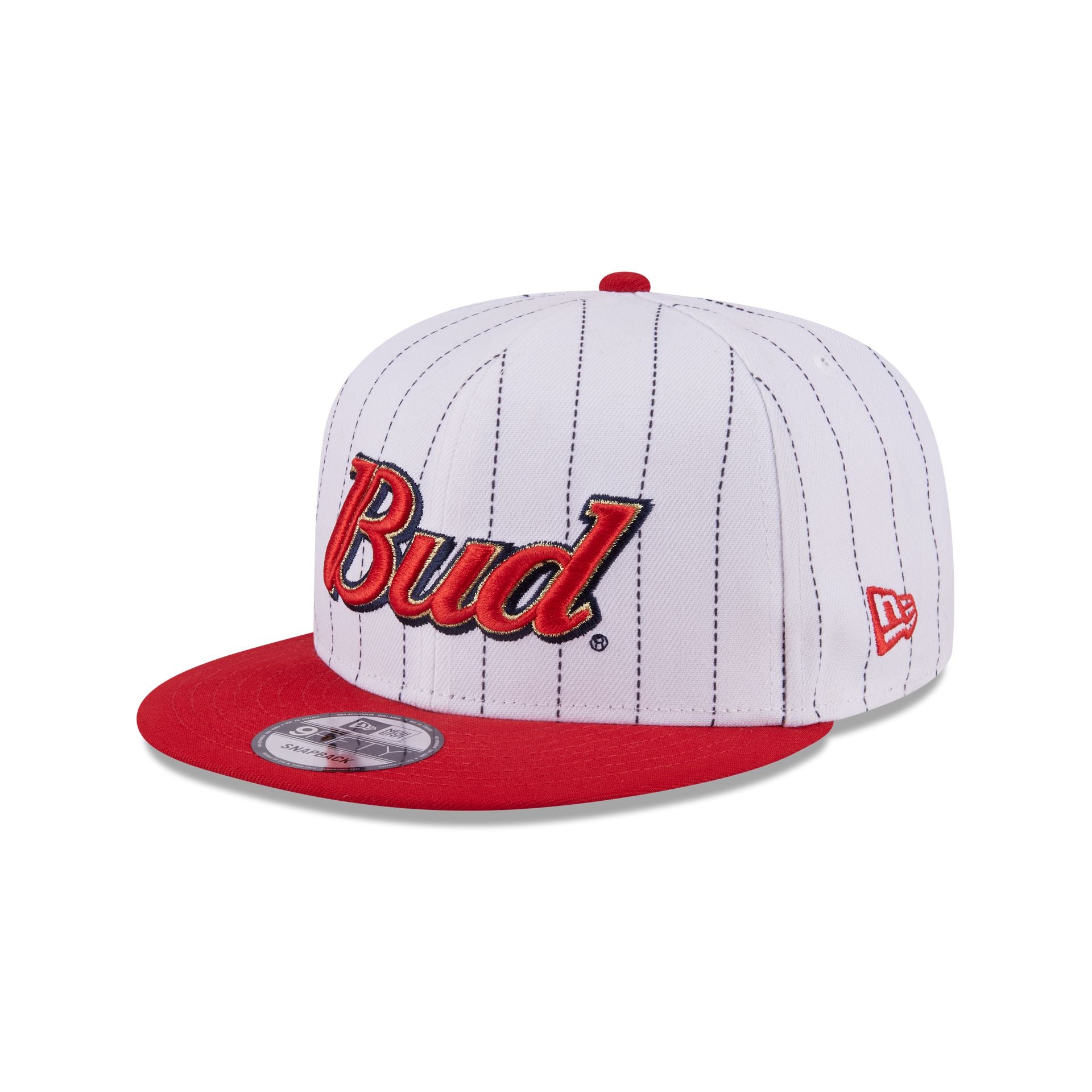 New Era Dale Earnhardt Jr. X Budweiser Pinstripe 9FIFTY Snapback